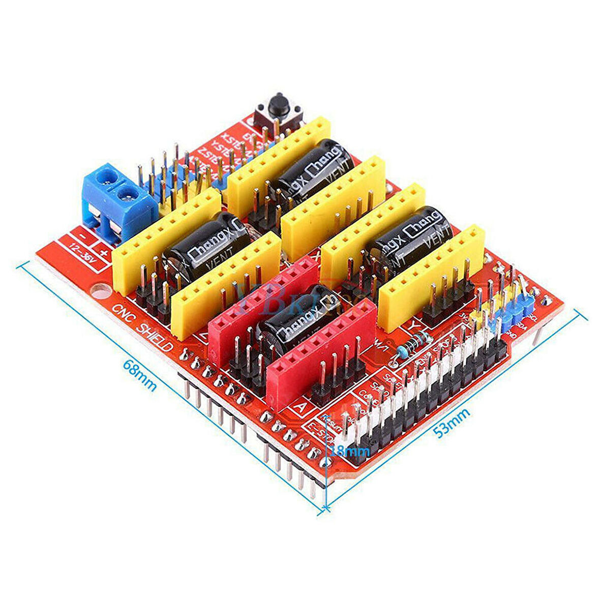 Arduino Cnc Shield A4988 DRV8825 DRV8833 CNC 3D Yazıcı Step Motor