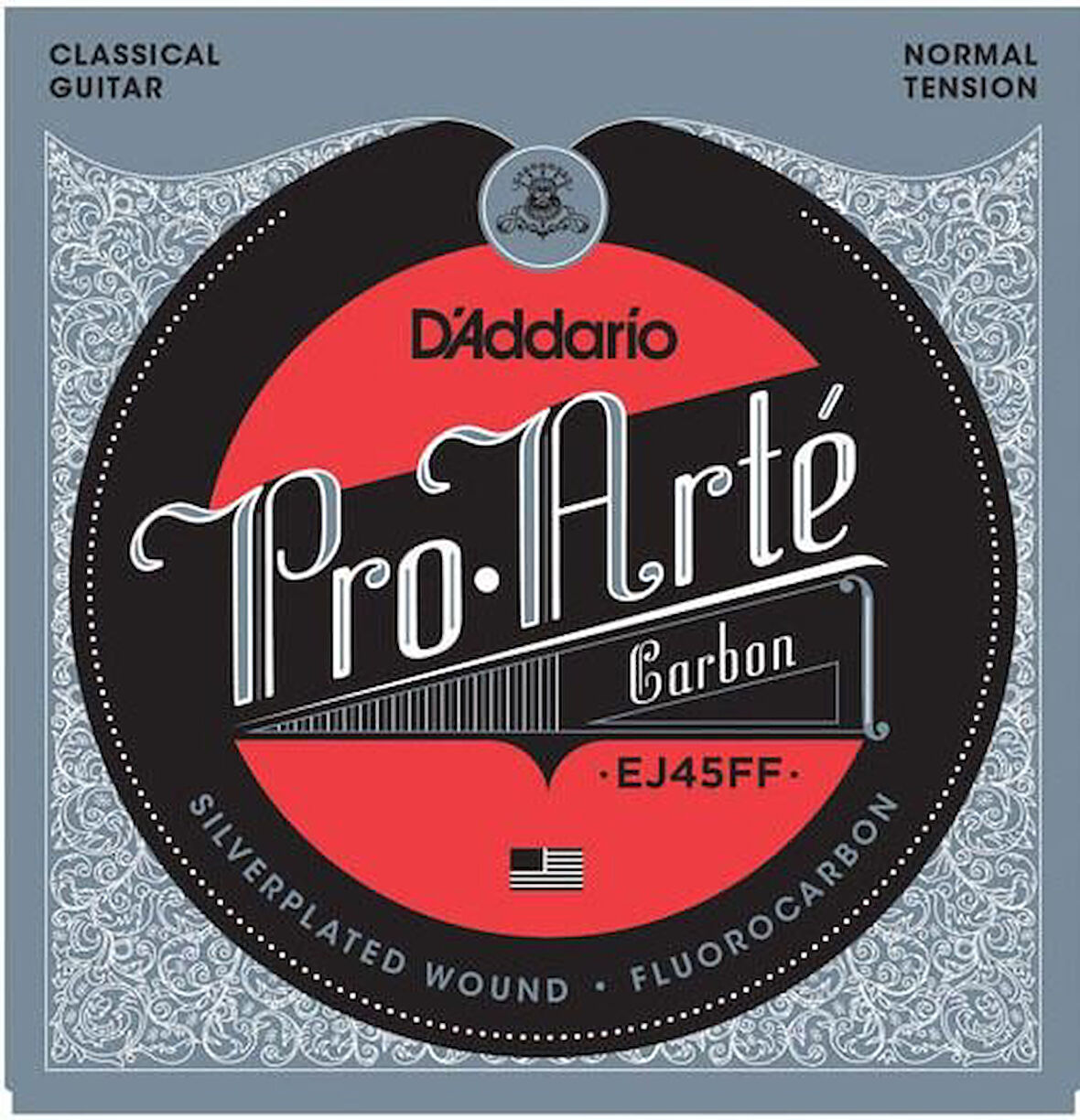 DADDARIO EJ45FF PRO-ARTE KLASİK GİTAR TEL SETİ, CARBON, NORMAL TENSION