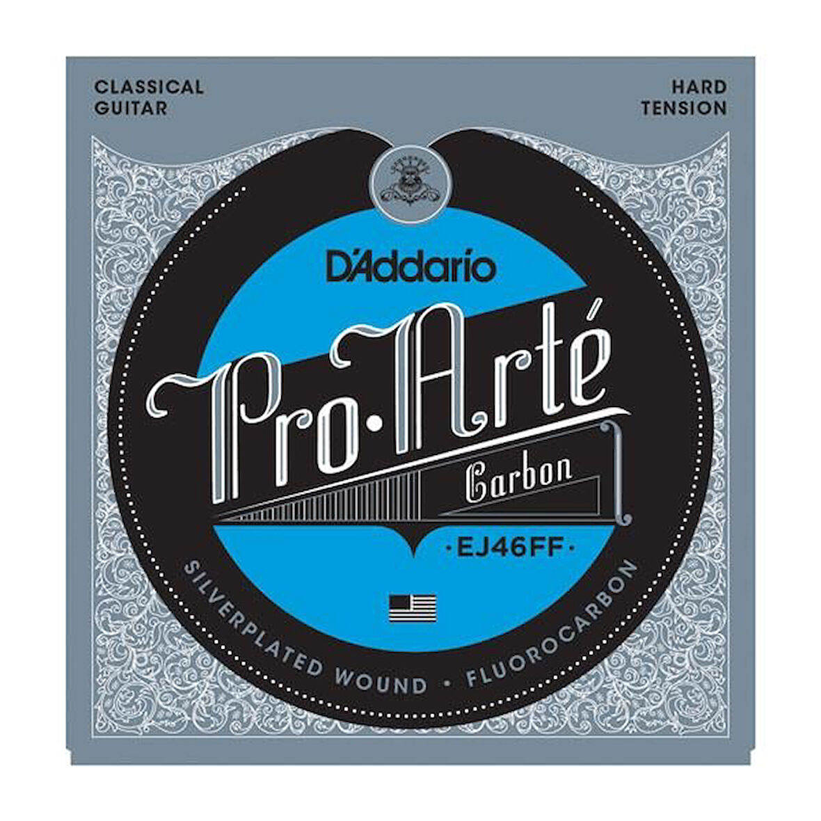 DADDARIO EJ46FF PRO-ARTE KLASİK GİTAR TEL SETİ, CARBON, HARD TENSION