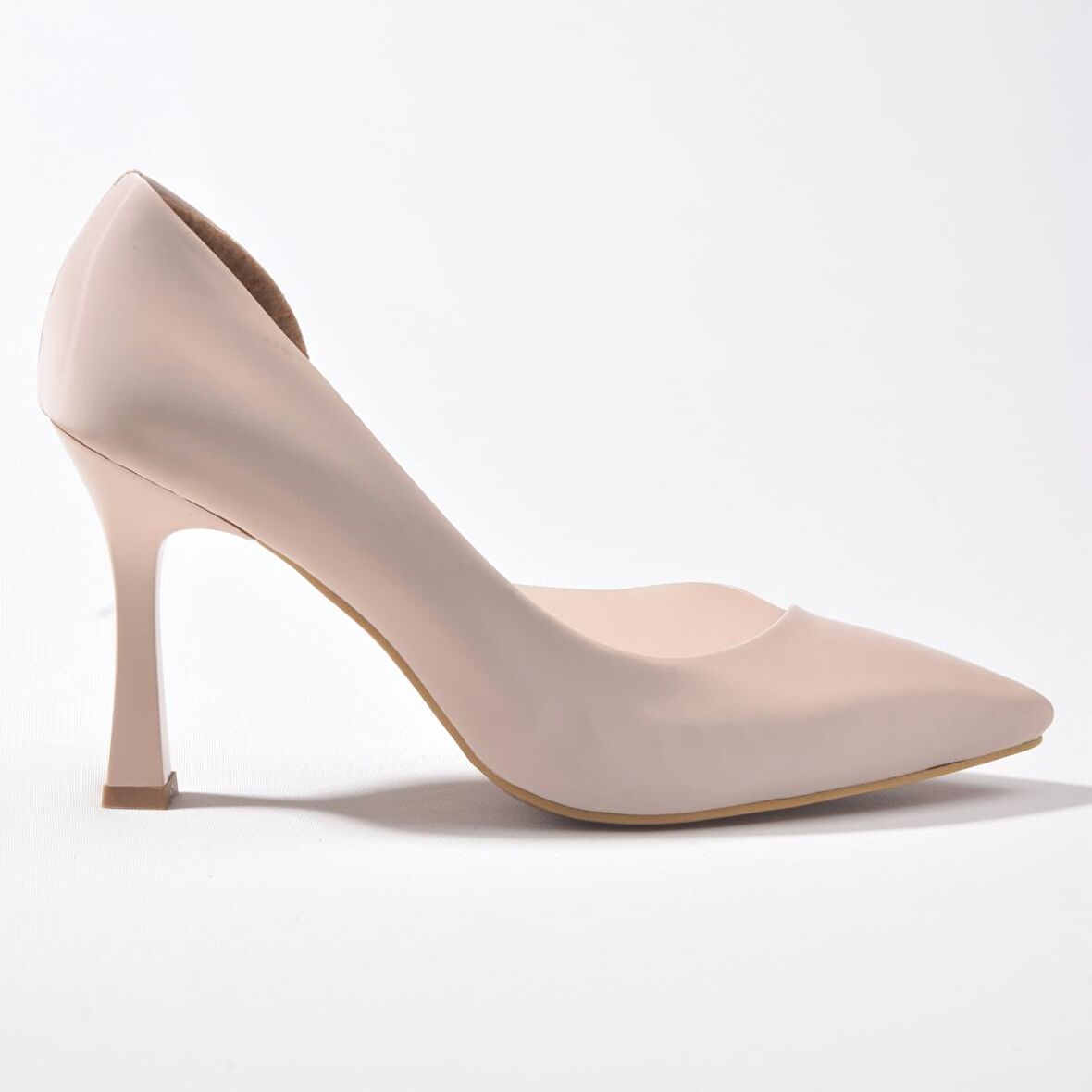 New Angel 653 Kadın Şeffaf Detaylı Klasik Stiletto