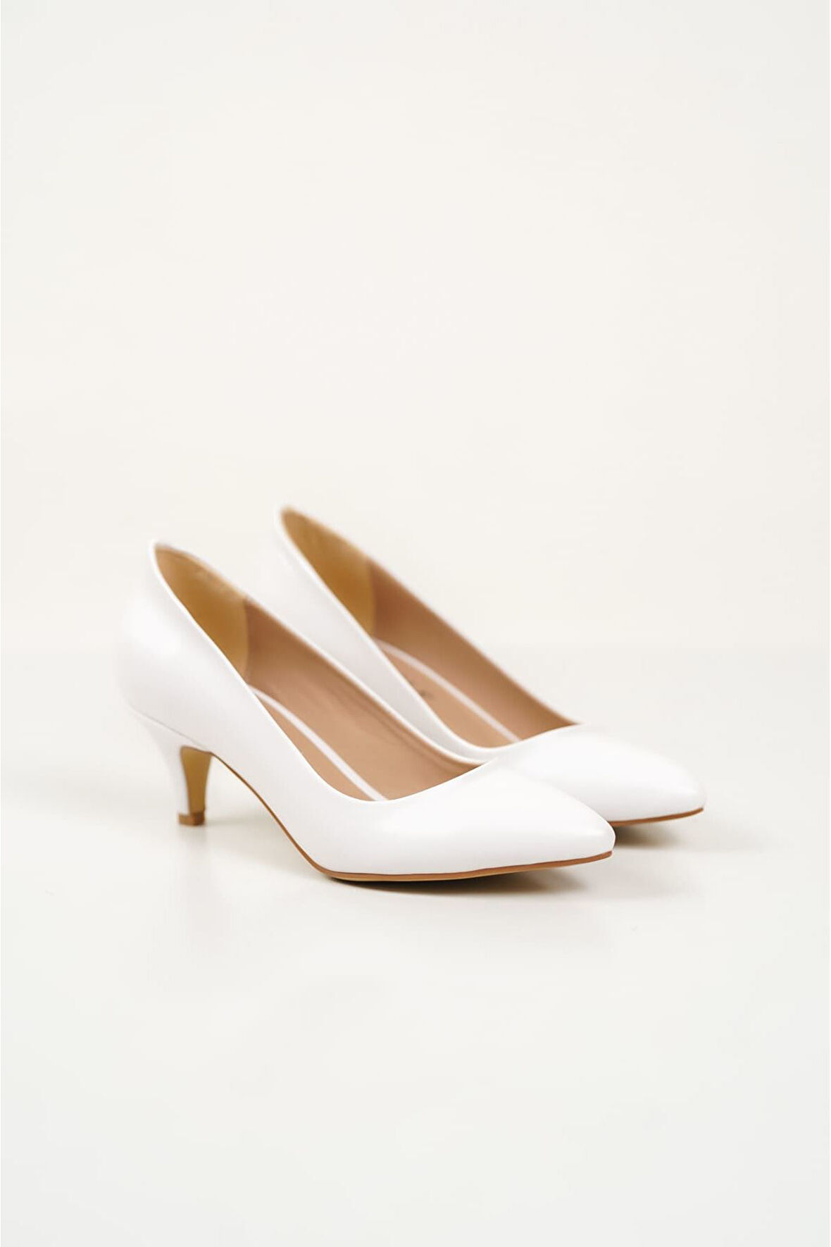 Nish Exclusive 324 Kadın Deri Klasik Stiletto