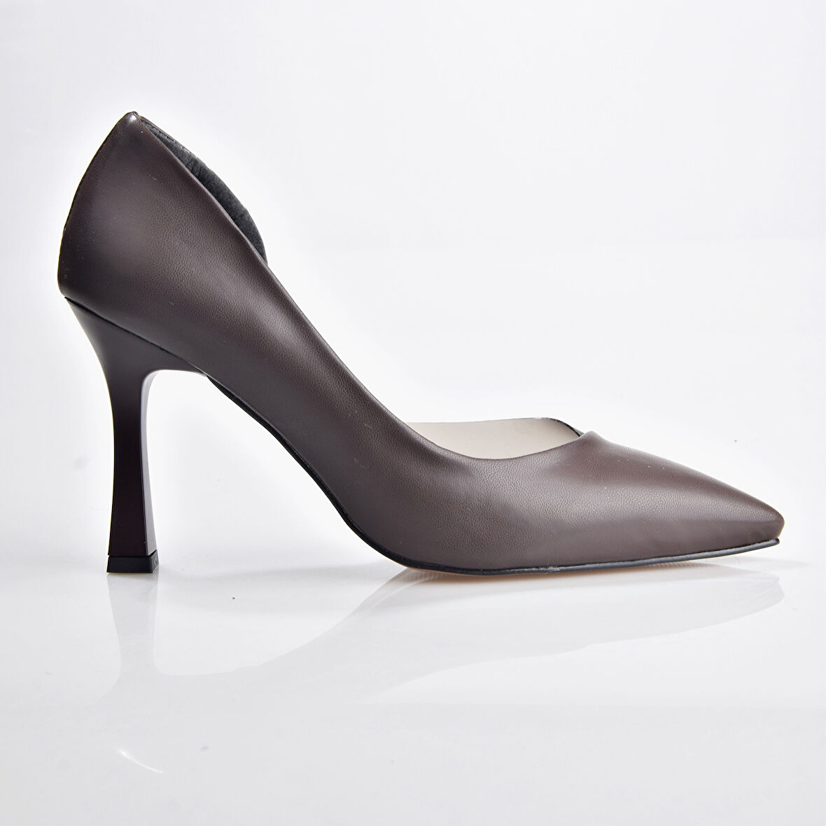 New Angel 653 Kadın Şeffaf Detaylı Klasik Stiletto