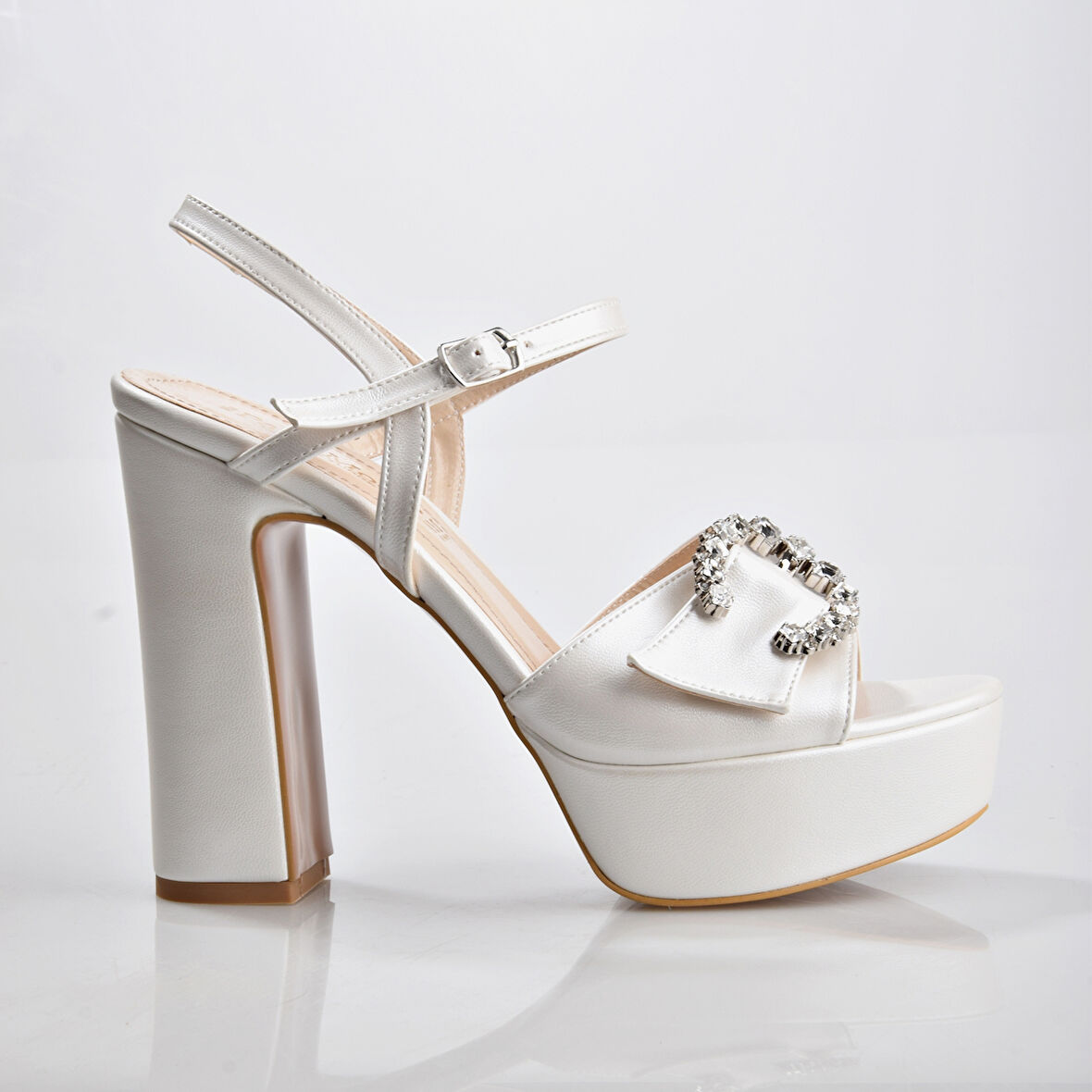 EK Park Moda K2051 Kadın Platform Topuklu Ayakkabı