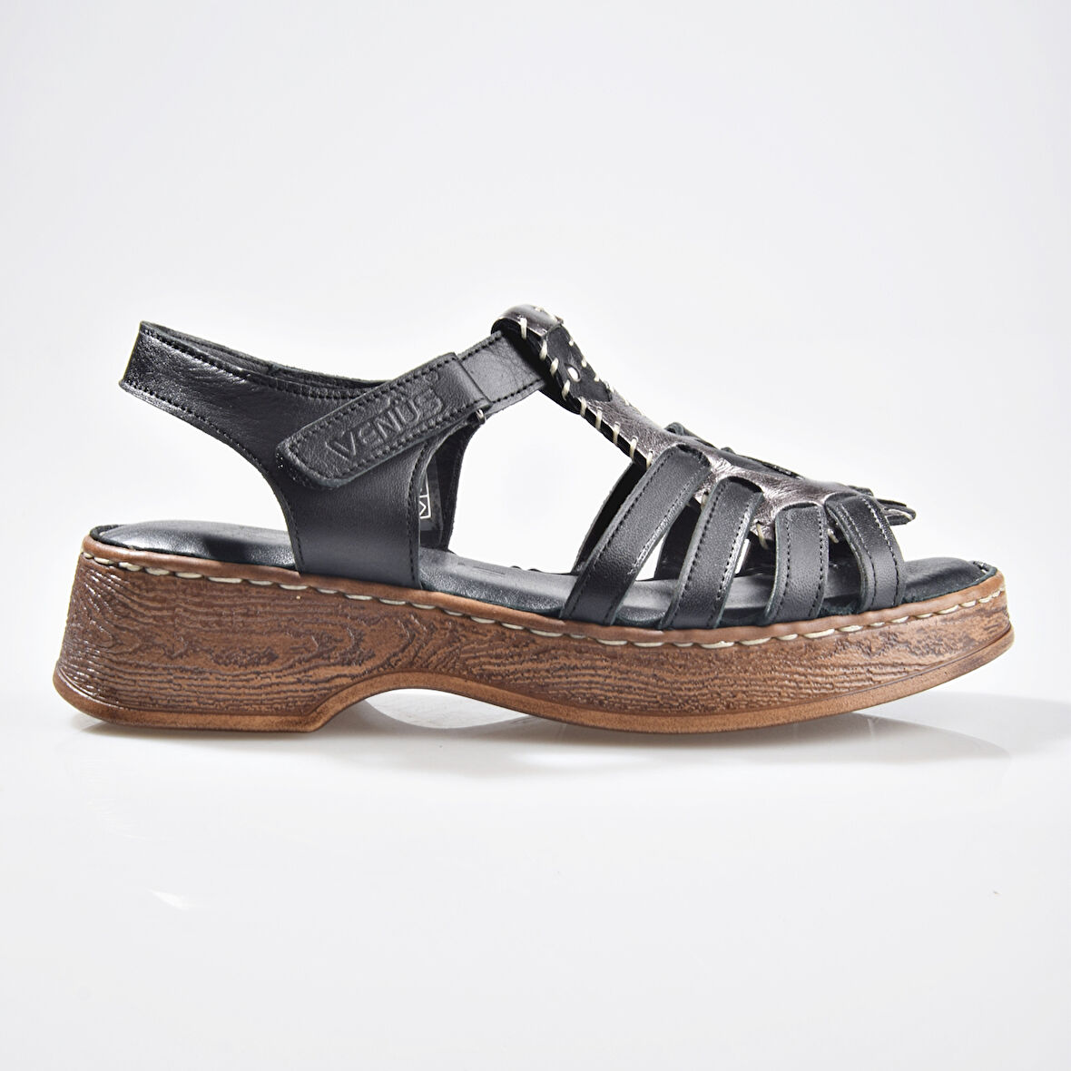Venüs 25028404 Kadın Hakiki Deri Ortopedik Sandalet