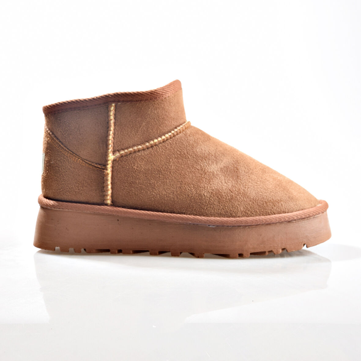 Kuum London K11Y02 Kadın İçi Tüylü Kısa Boy Ugg Bot
