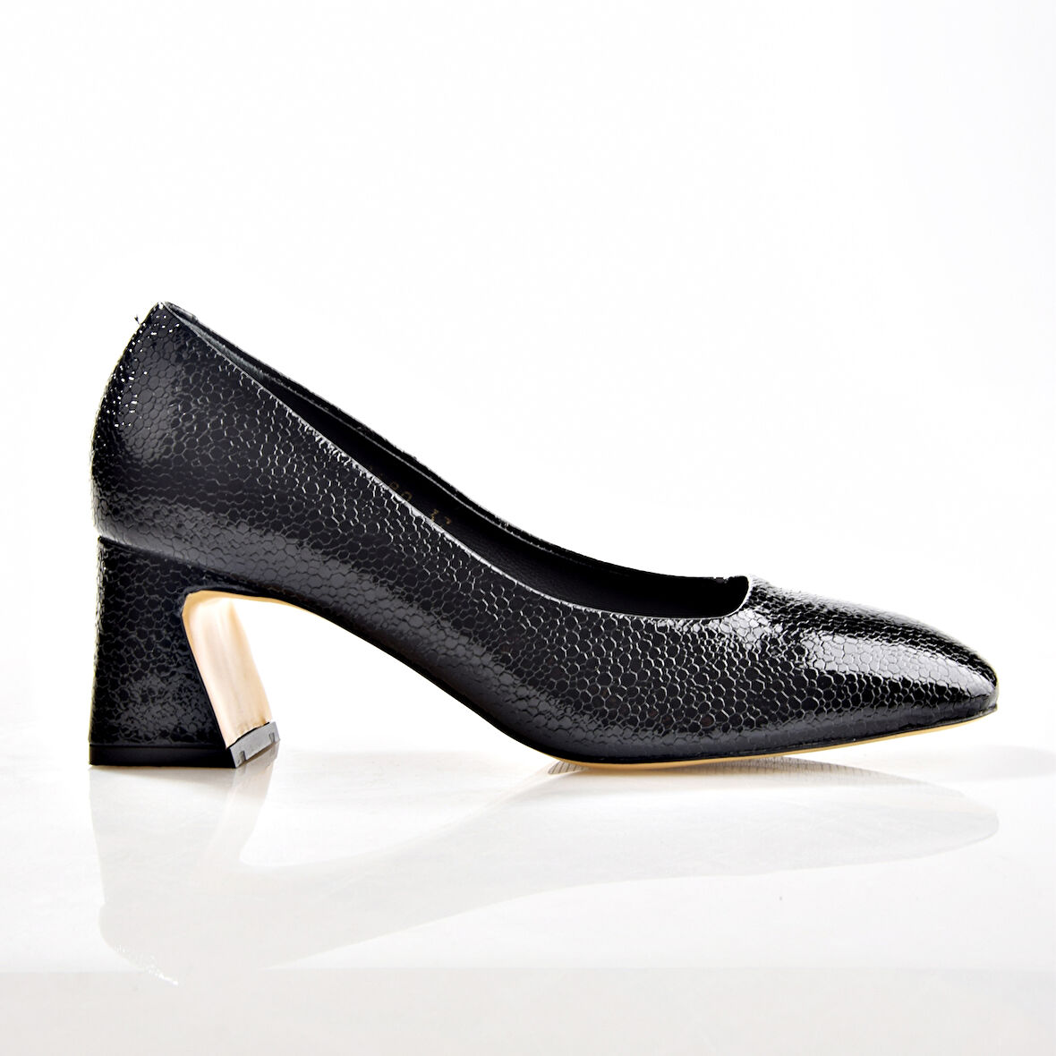 Nish Exclusive 2580 Kadın Kısa Topuklu Stiletto