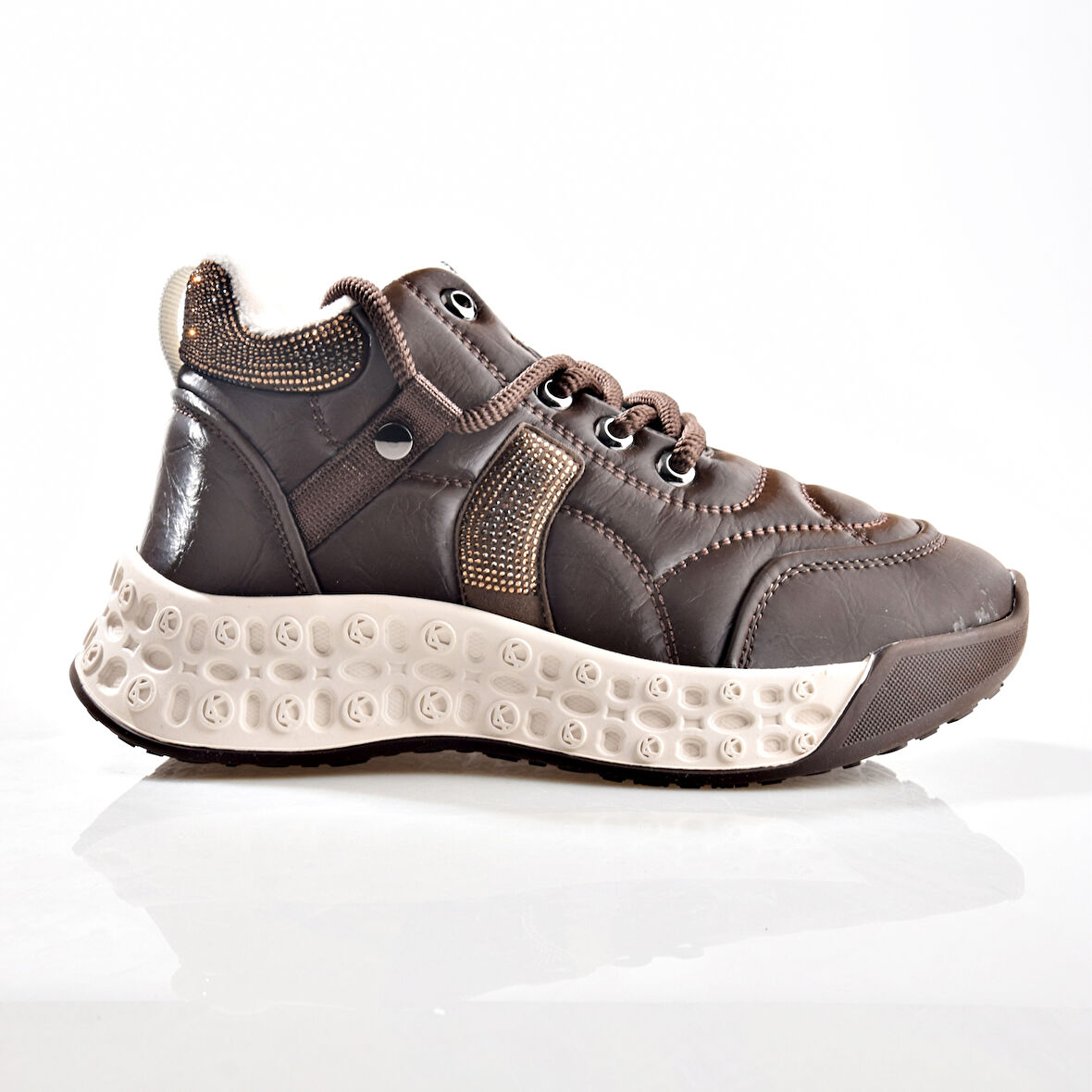 Guja 25K316 Kadın Gizli Dolgu Topuk Taşlı Bot