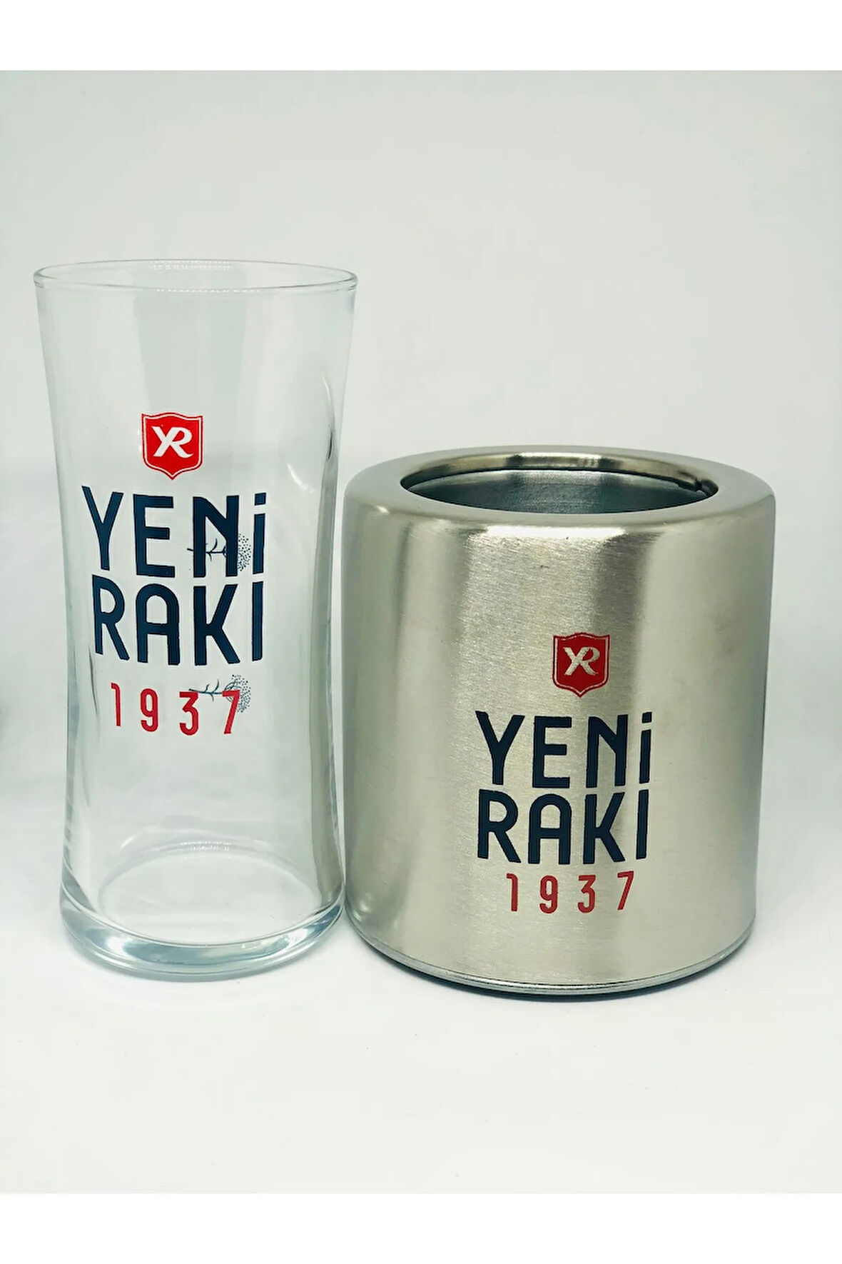 1 Adet Rakı Bardağı 1 Adet Metal Ehlikeyf