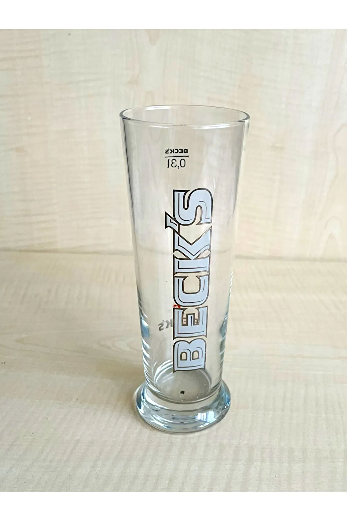 1 Adet 0.3lt Beck's Bira Bardağı Sanat Taciri