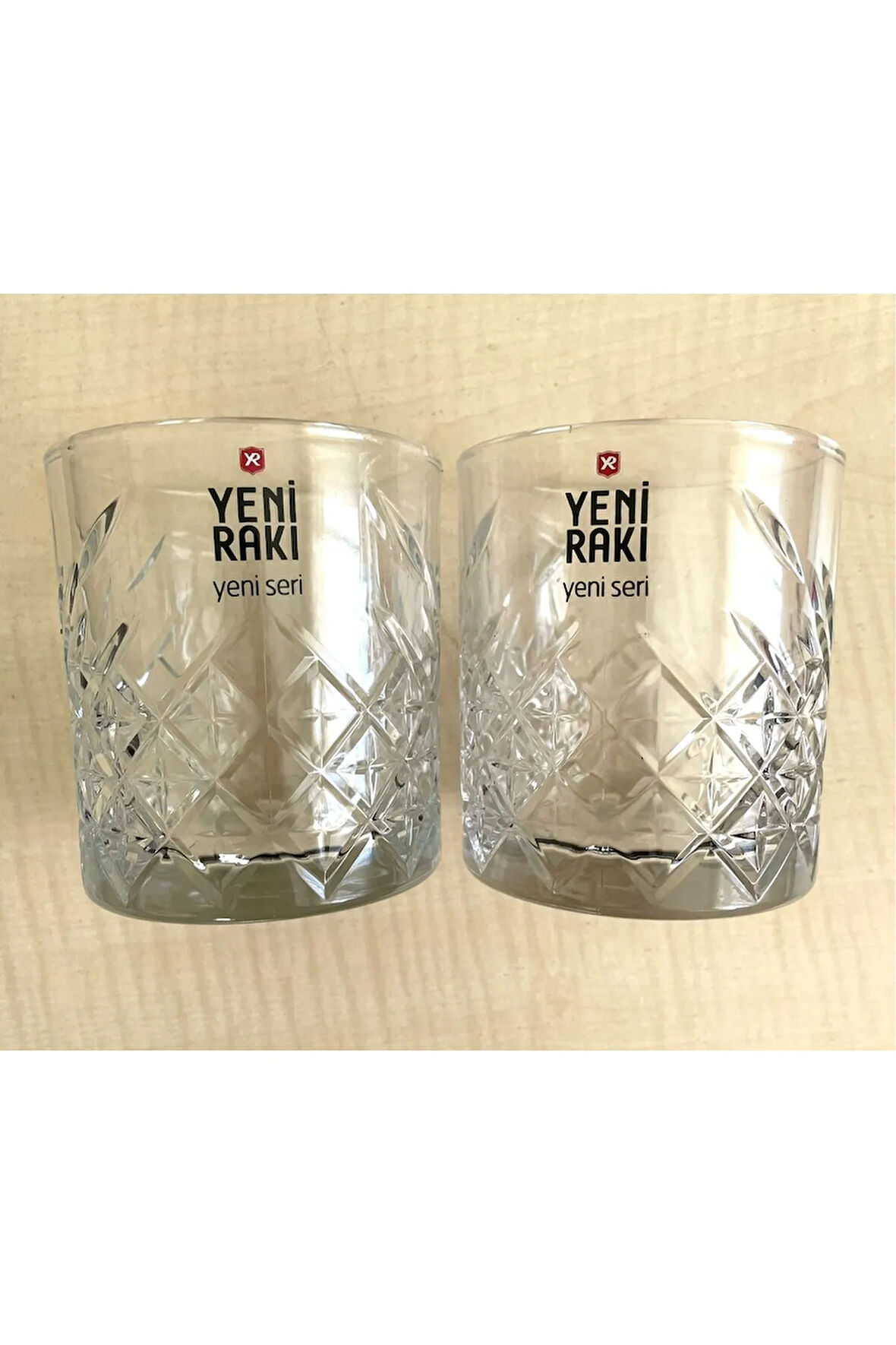 KOLEKSİYONLUK 2 ADET UZUN DEMLEME RAKISI VİSKİ BARDAĞI