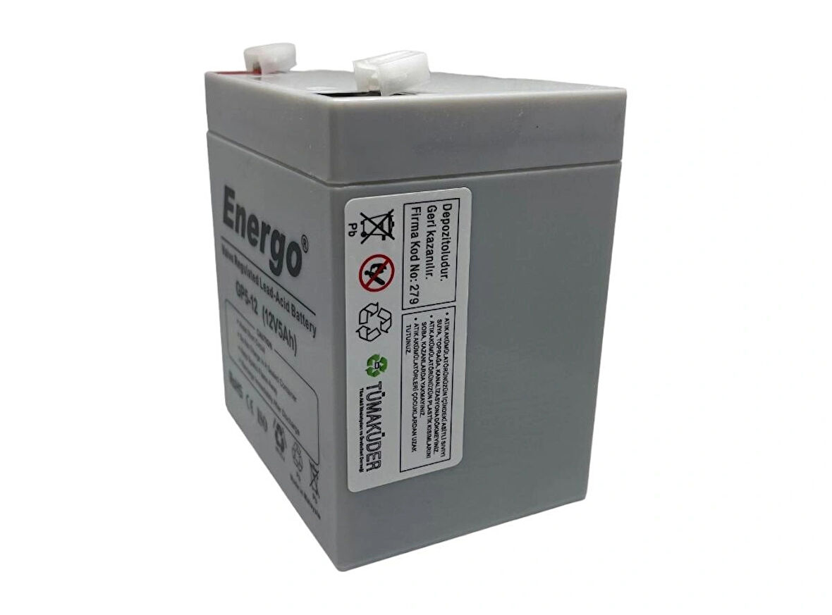® GP 5-12 12 Volt 5Ah Bakımsız Kuru Akü