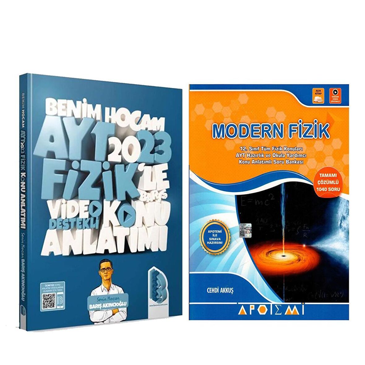 Benim Hocam 2023 AYT Fizik Konu ve Apotemi Modern Fizik Soru Bankası Seti 2 Kitap