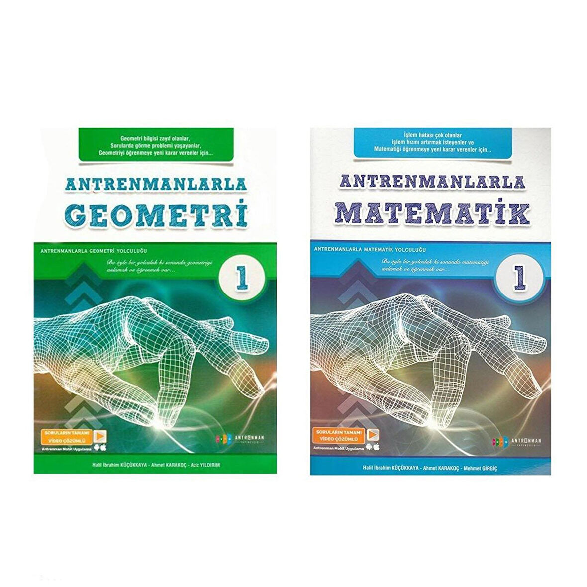Antrenmanlarla Matematik 1 ve Geometri 1 Seti 2 Kitap