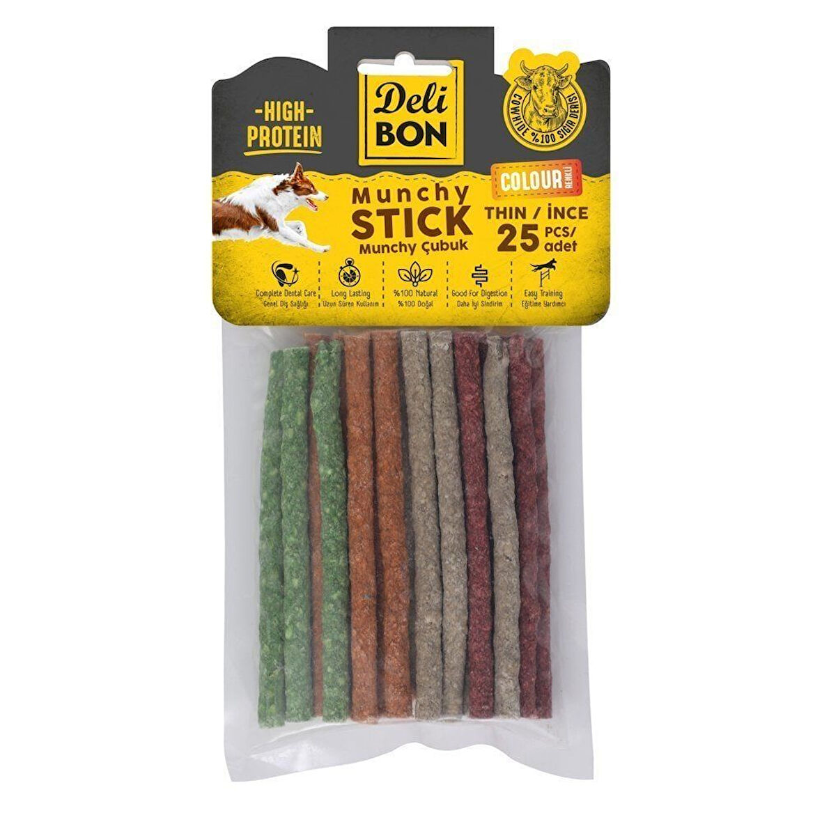 Petlovebutik Delibon Munchy Eko ince 25adet