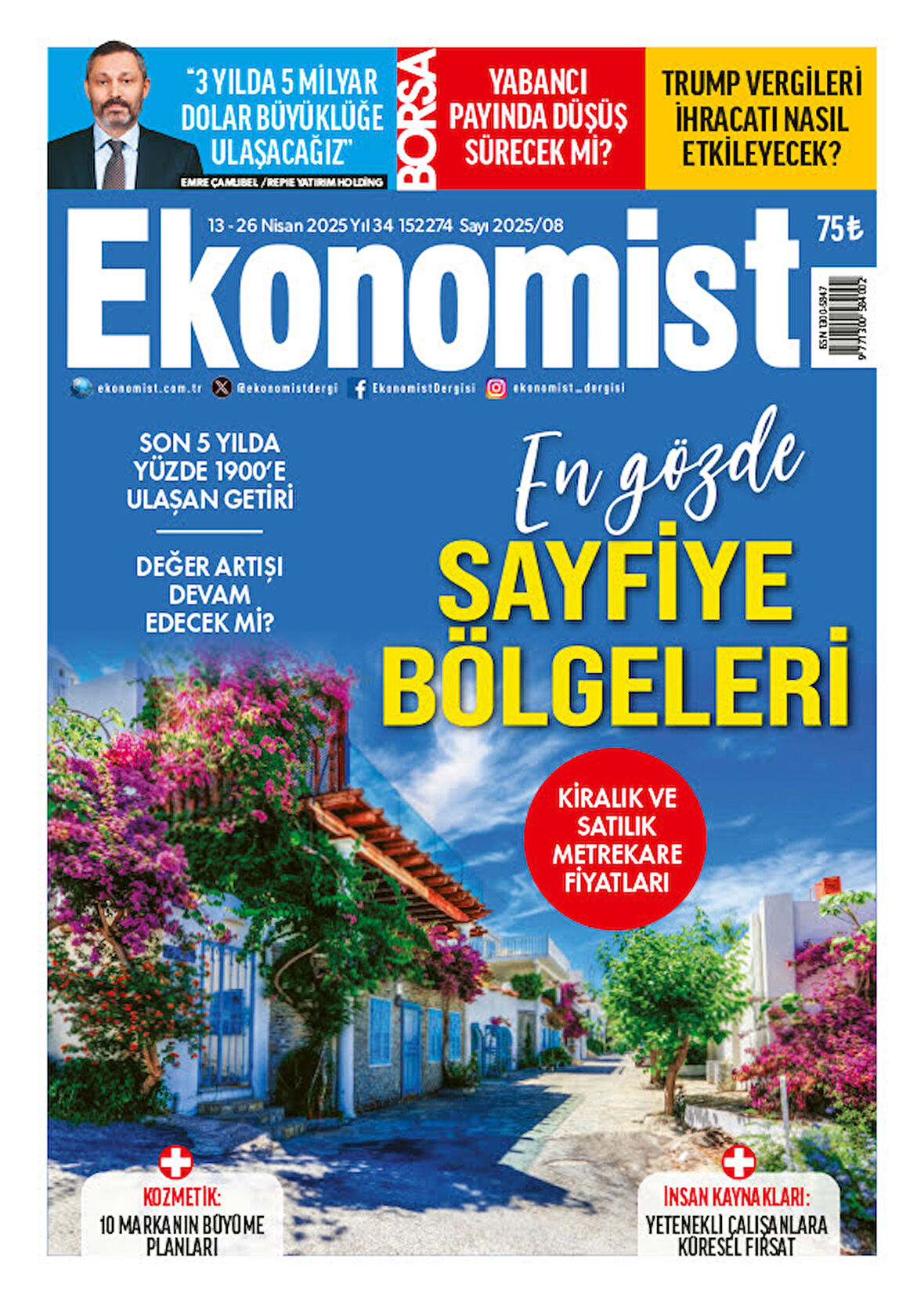 Ekonomist Dergi 13 Nisan -26 Nisan 2025