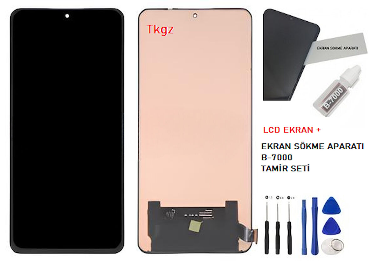 Xiaomi Mİ 10T PRO Lcd Ekran Dokunmatik Orijinal Kalite + B-7000 + TAMİR SETİ