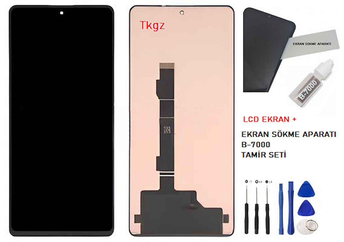 Xiaomi Redmi NOTE 12 PRO -5G- Lcd Ekran Dokunmatik Orijinal Kalite + B-7000 + TAMİR SETİ