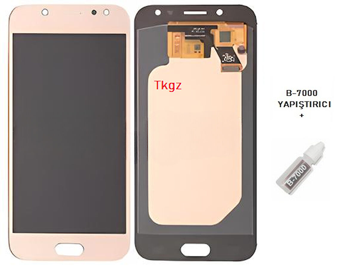 Samsung Galaxy J5 PRO  - SM-J530F Lcd Ekran Dokunmatik Orijinal Kalite GOLD + B-7000