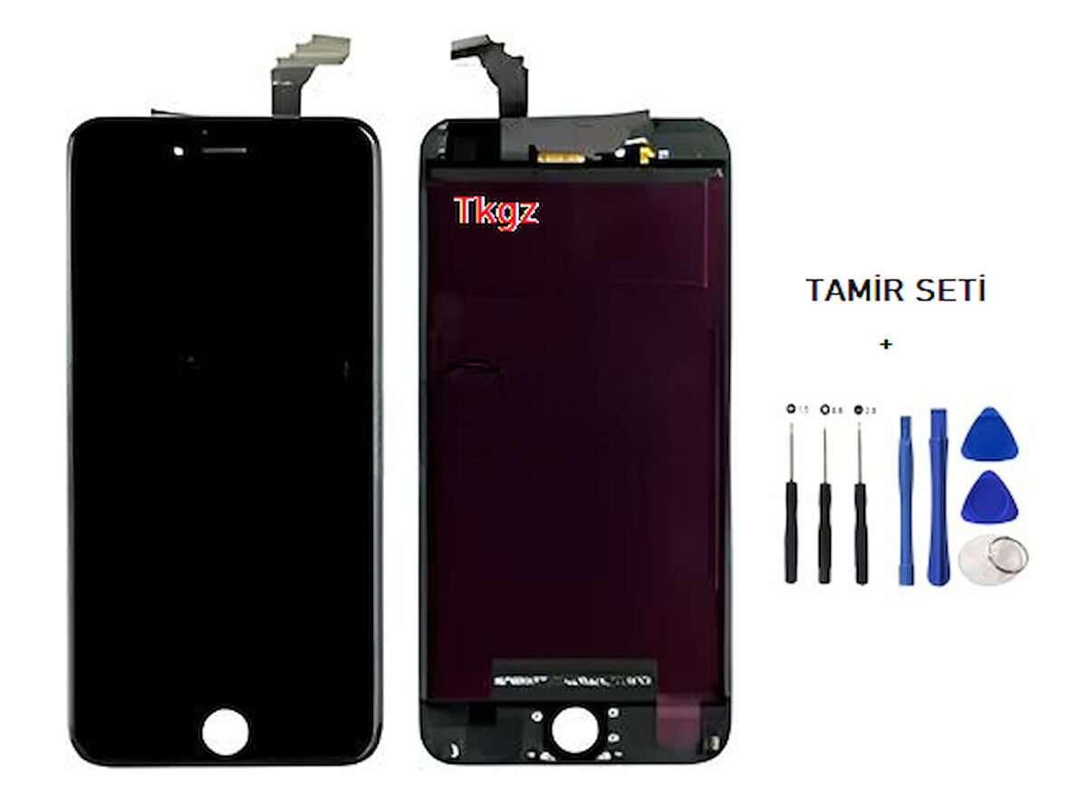 iPhone 6 PLUS Lcd Ekran Dokunmatik Orijinal Kalite (LW MARKA) SİYAH + TAMİR SETİ