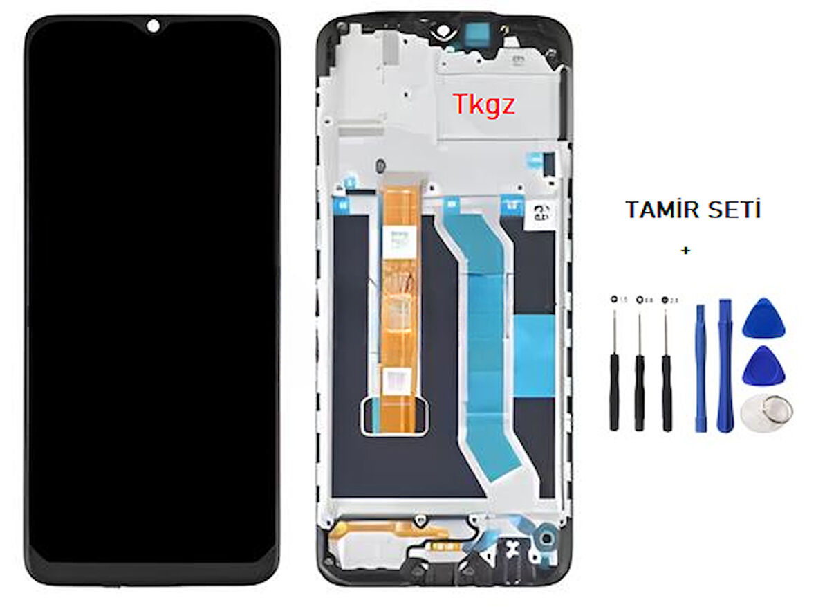 Oppo Realme 6İ Lcd Ekran Dokunmatik Orijinal Kalite ÇITALI + TAMİR SETİ