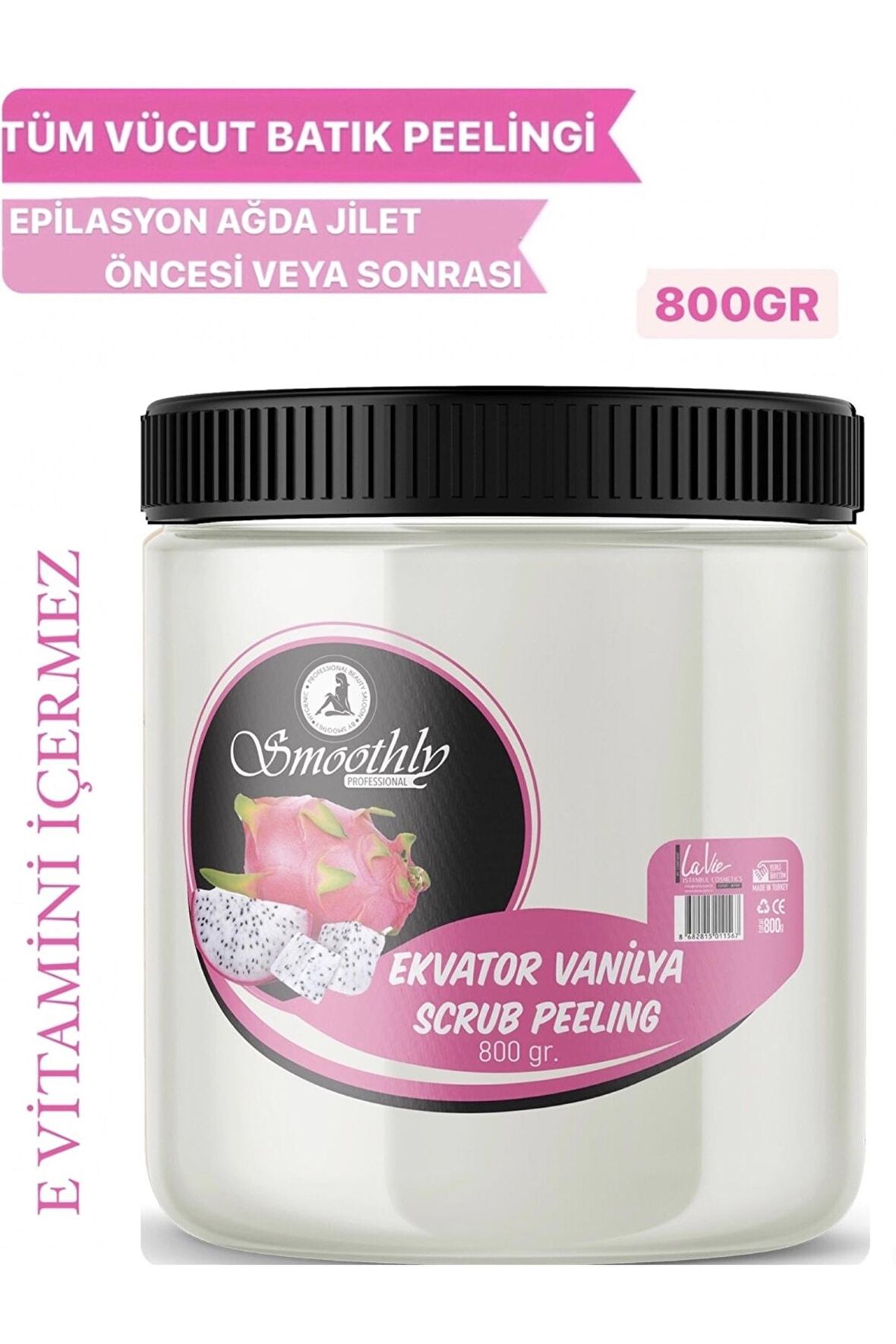 Ekvator Vanilya Aromalı Canlandırıcı & Yumuşatıcı El Ayak Ve Vücut Bakım Peelingi 800gr