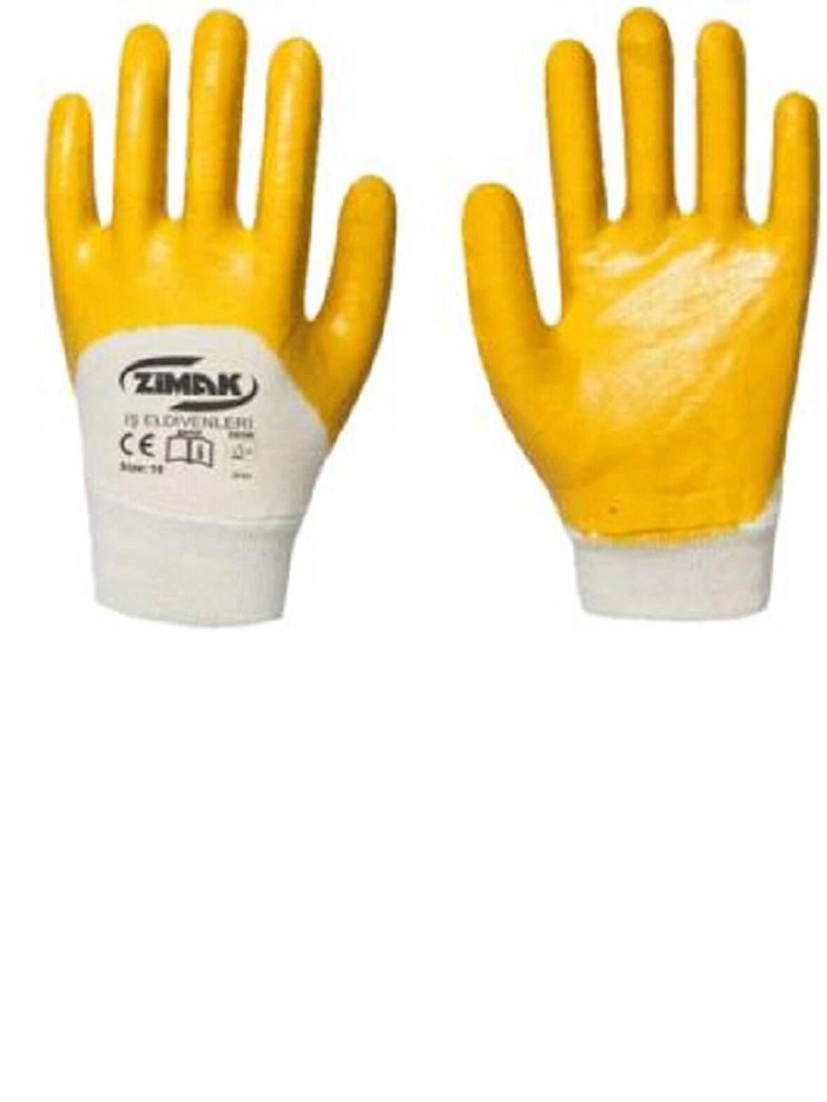 ZİMAK EL-139 PLUS SARI ELDİVEN NO 10