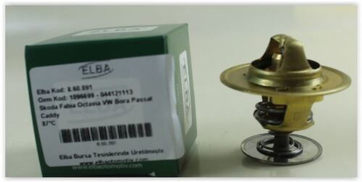 Elba 860091 Termostat Golf 4 Bora.Polo.Passat .Caddy 2 T4 87 441211113