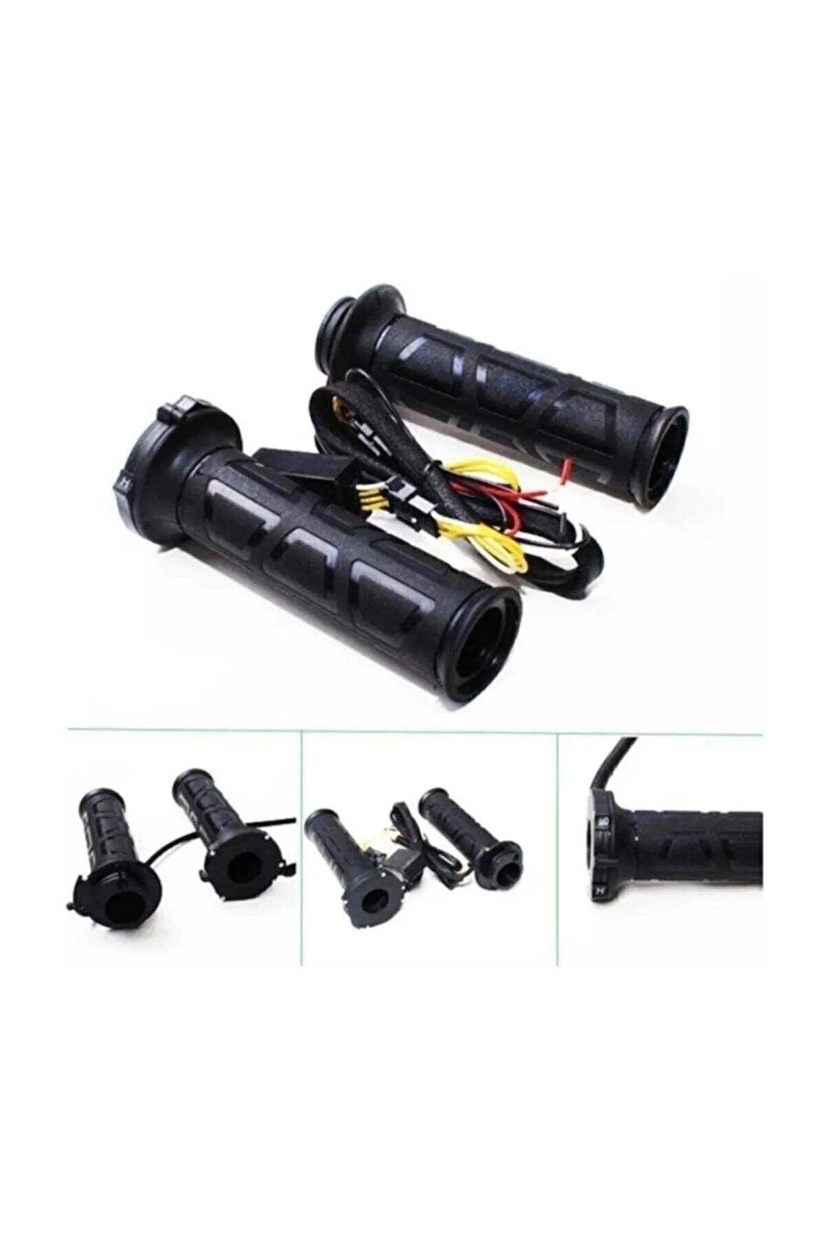 Universal Motorsiklet Elcik Isıtma Takımı 4 Kademeli