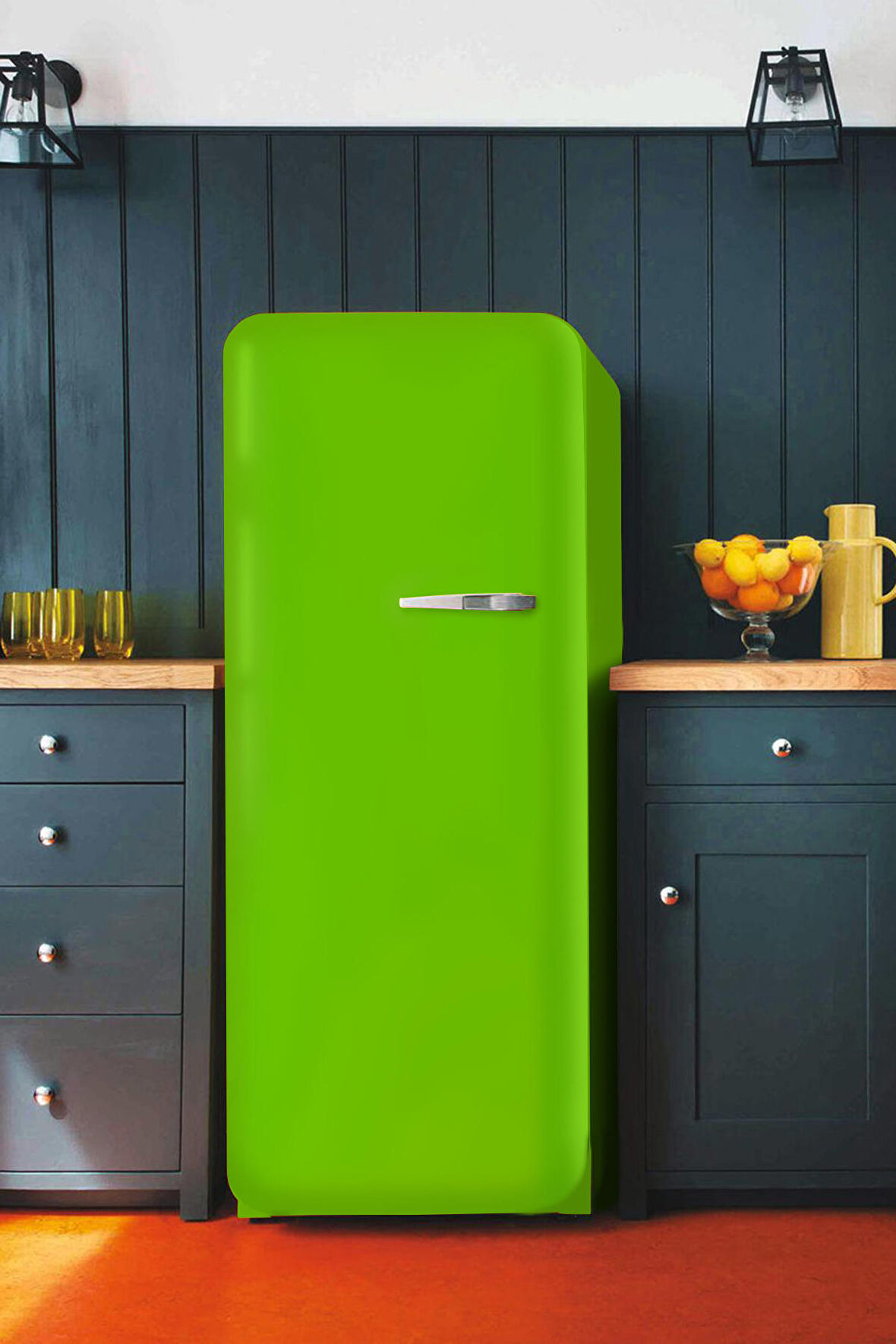 Parlak Yeşil Yapışkanlı Kaplama Folyosu 122 CM X 6 MT