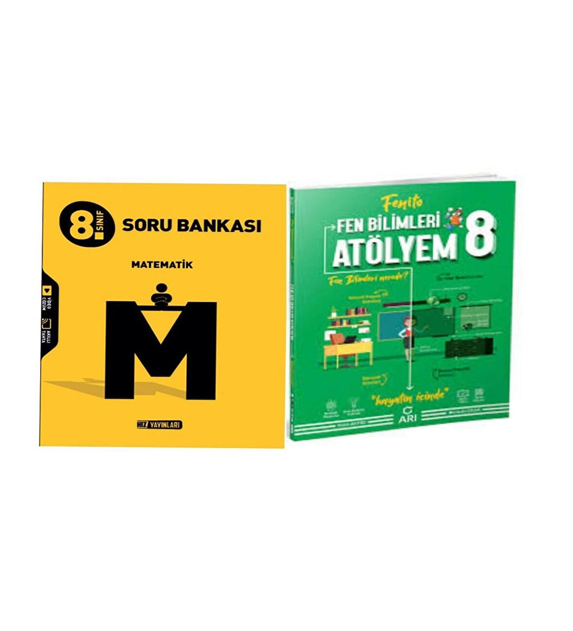 8. Sınıf Hız Matematik Soru Bankası Ve Fen Bilimleri Atölyem Soru Bankası