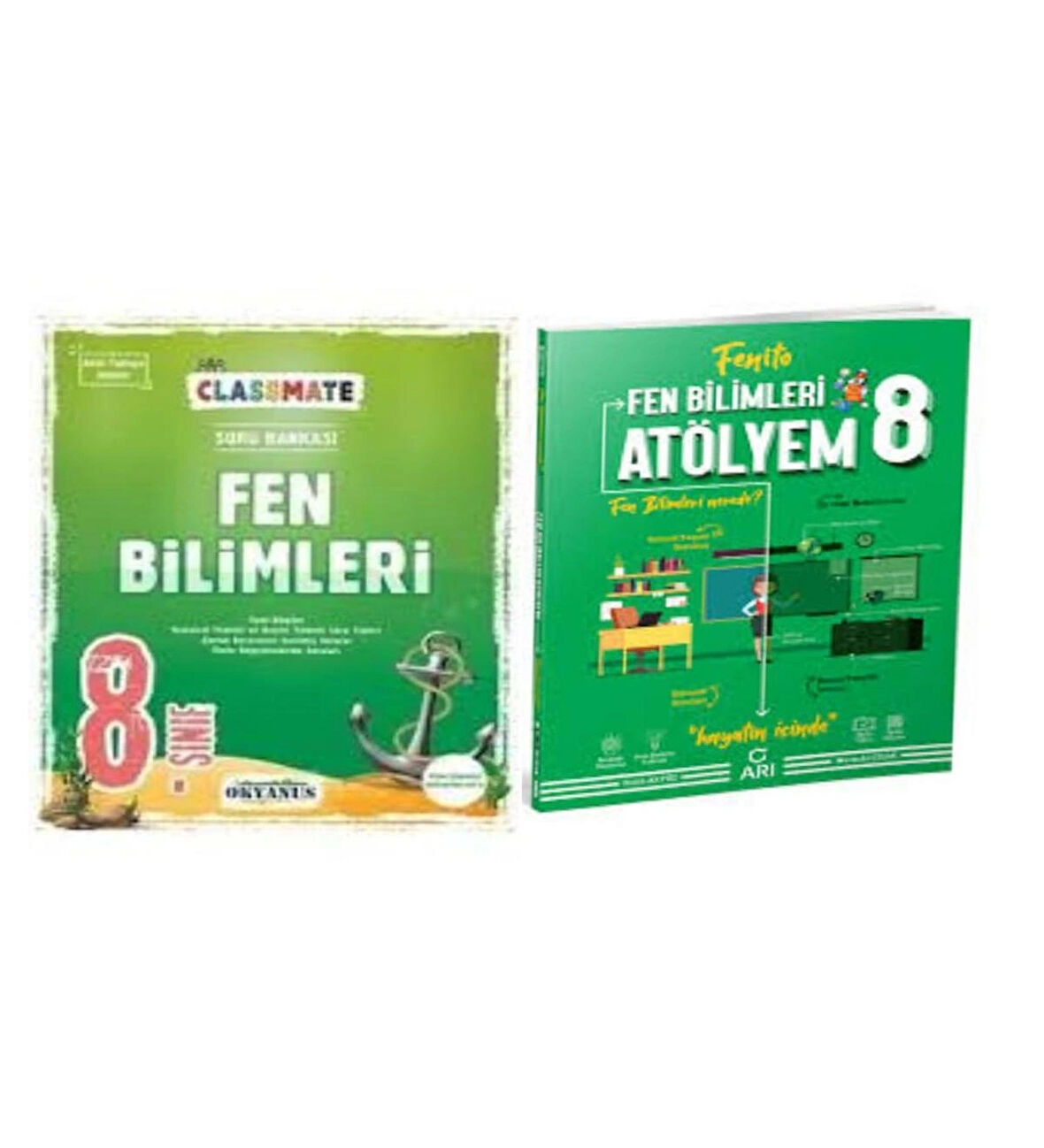 8. Sınıf Classmate Fen Bilimleri Soru Bankası Ve Fen Bilimleri Atölyem Soru Bankası