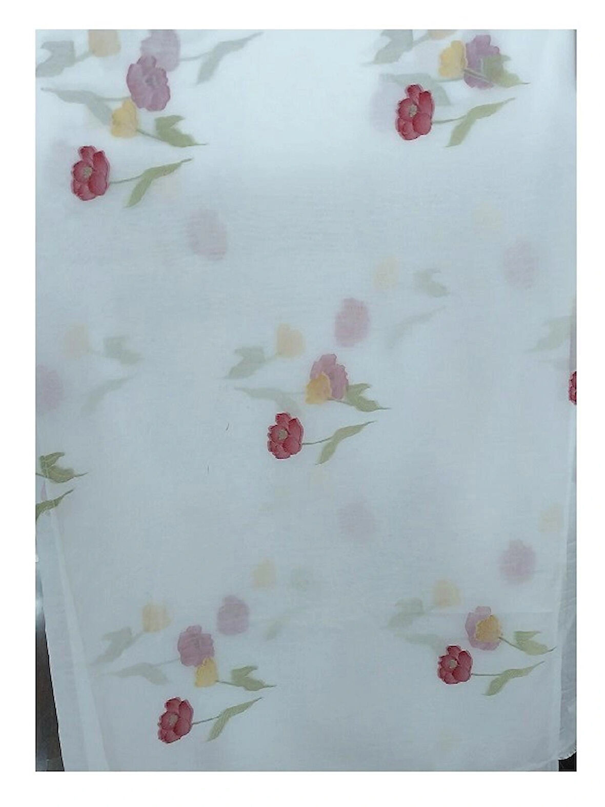 Taç tül perde-1/2 pile (seyrek pile)