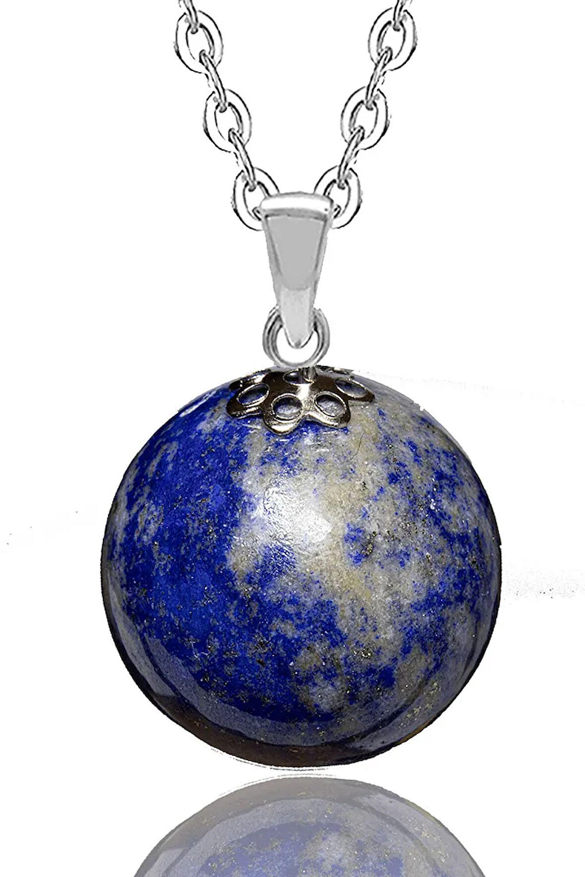 Sertifikalı Aaa Kalite Lapis Lazuli Taşı Kolye (afganistan)