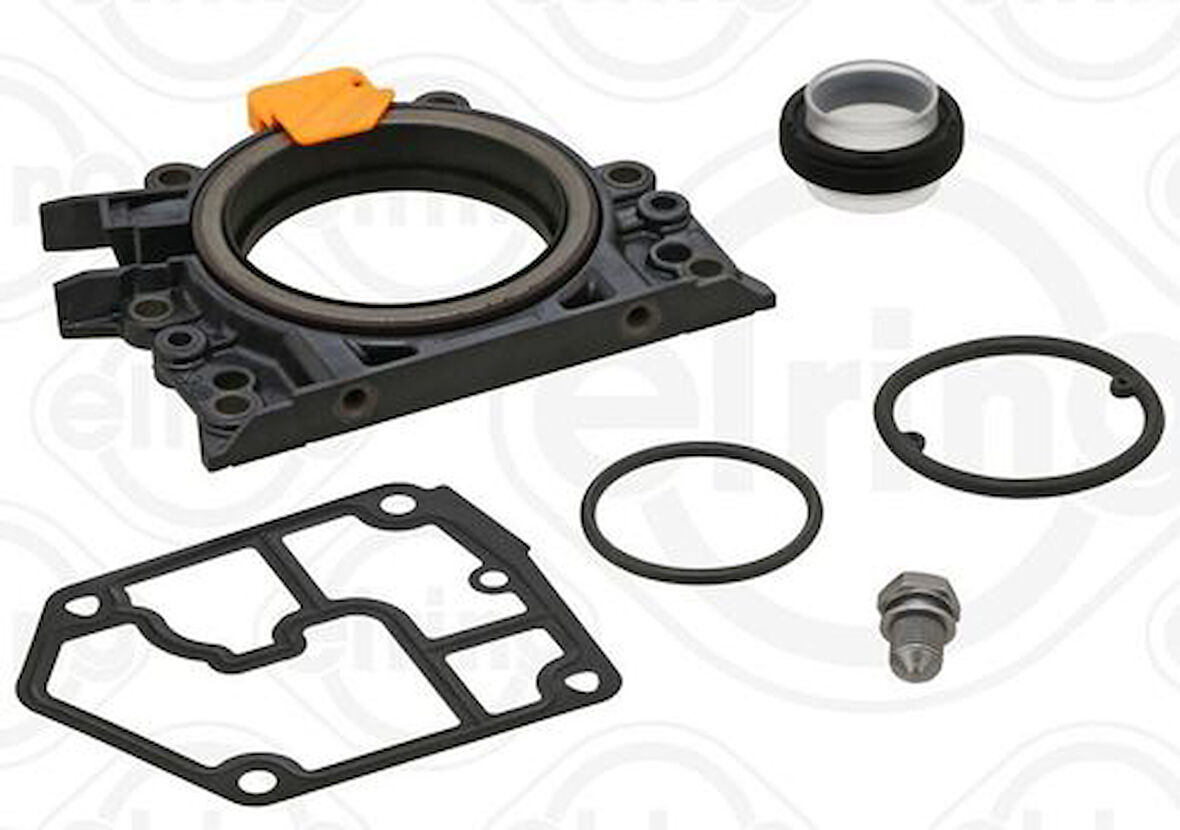Elring 735.690 Alt Takım Conta Arka Flanş DahII Volkswagen Caddy 04-11 Golf 04-09 Passat 06-11 Transporter 06-10 AZV-Bdj-Bjb-BLS-Bkp-Bre-Blb 038198011