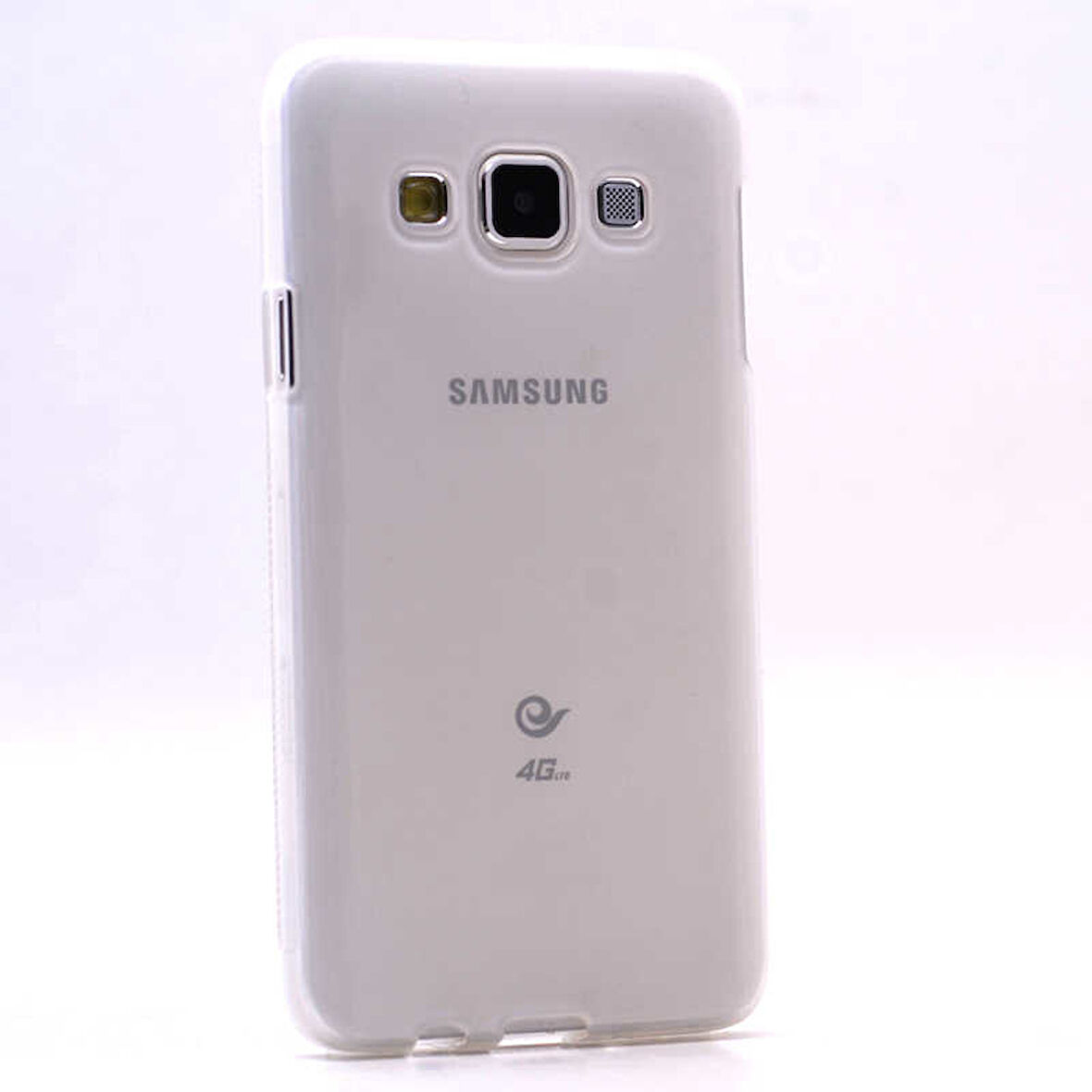 Samsung Galaxy A3 Uyumlu kamera korumalı Yumuşak Dokulu ve Şık Koruma Şeffaf Kılıf