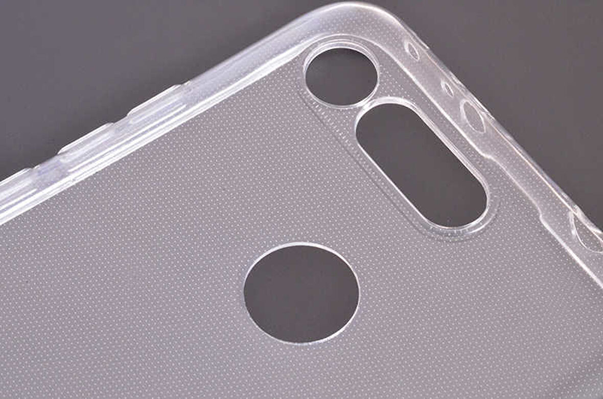 Huawei Honor View 20 Uyumlu kamera korumalı Yumuşak Dokulu ve Şık Koruma Şeffaf Kılıf