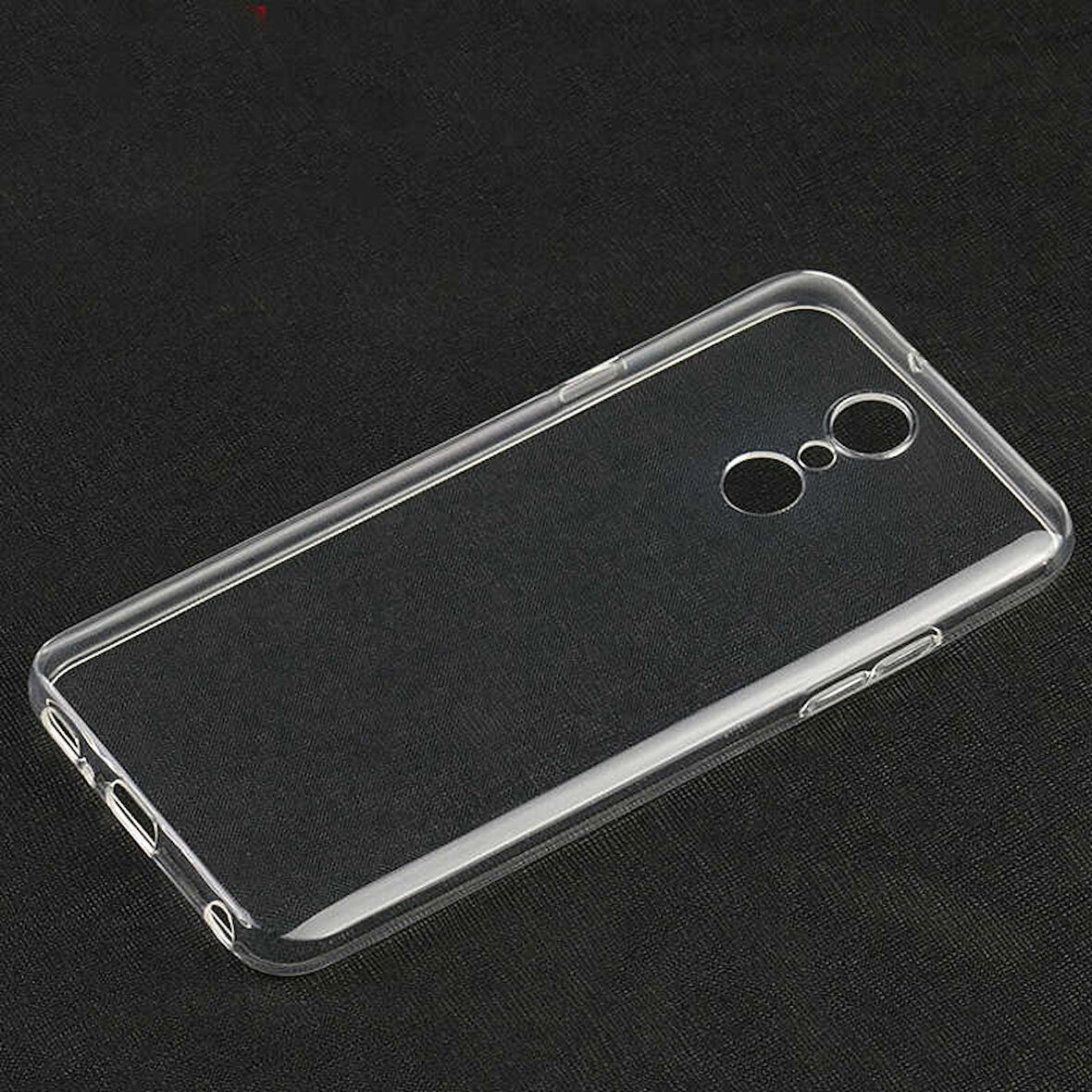 LG Q7 Uyumlu kamera korumalı Yumuşak Dokulu ve Şık Koruma Şeffaf Kılıf