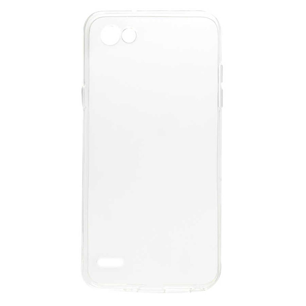 LG Q6 Uyumlu kamera korumalı Yumuşak Dokulu ve Şık Koruma Şeffaf Kılıf