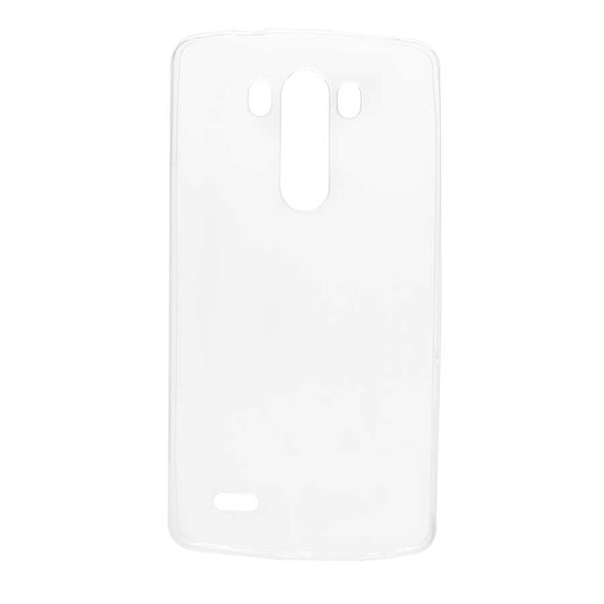 LG G3 Uyumlu kamera korumalı Yumuşak Dokulu ve Şık Koruma Şeffaf Kılıf