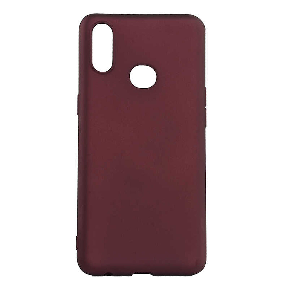 Samsung Galaxy A10S Uyumlu Kılıf Esnek ve Darbe Emici Renkli Koruyucu Kapak