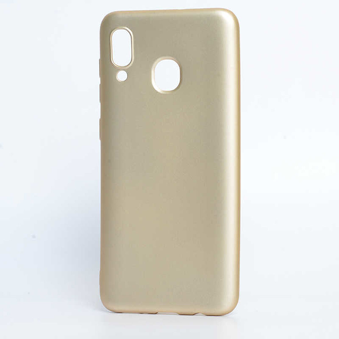 Samsung Galaxy A20 Uyumlu Kılıf Esnek ve Darbe Emici Renkli Koruyucu Kapak