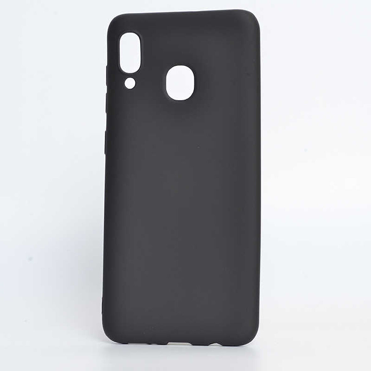 Samsung Galaxy A30 Uyumlu Kılıf Esnek ve Darbe Emici Renkli Koruyucu Kapak