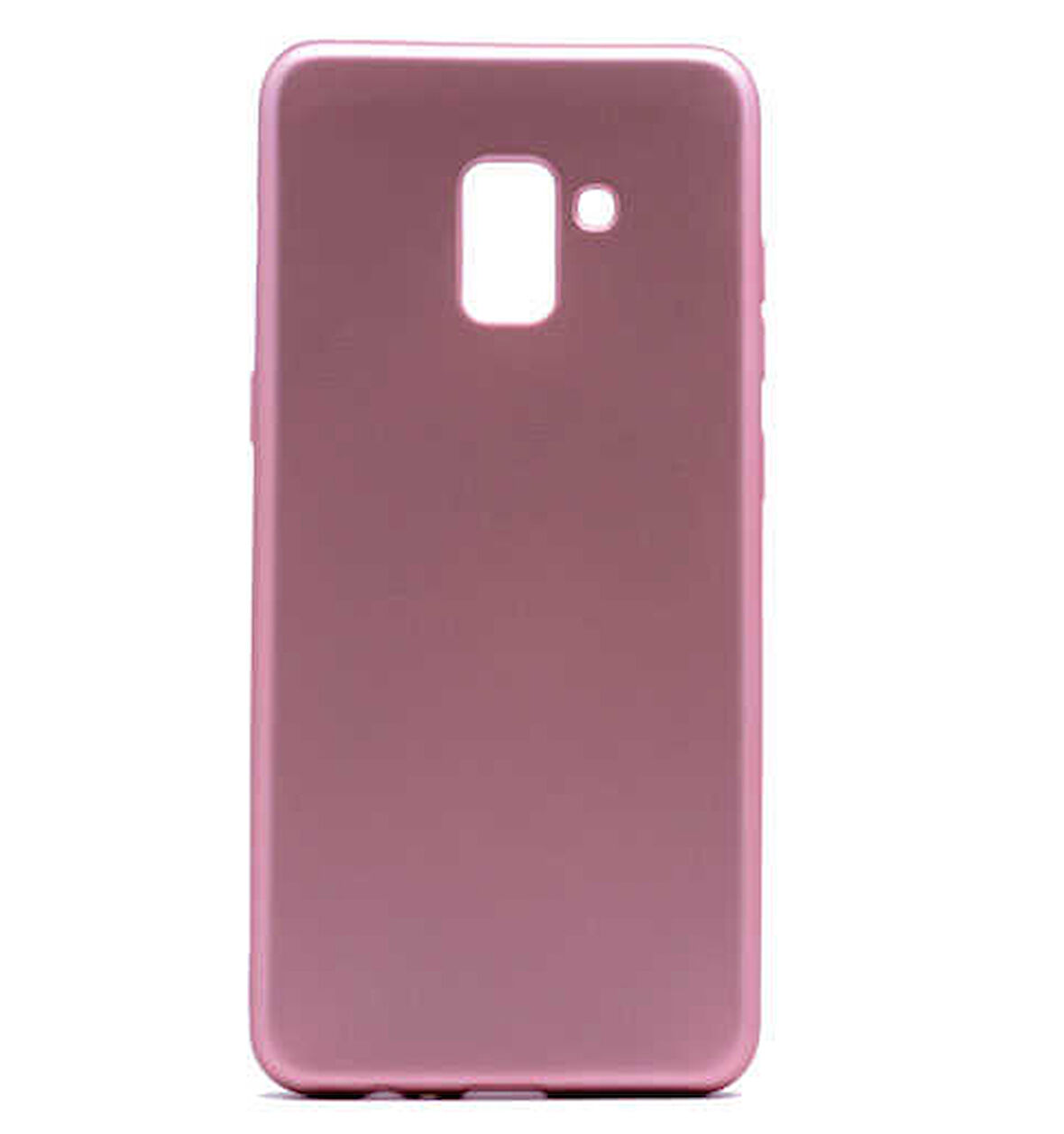 Samsung Galaxy A8 2018 Uyumlu Kılıf Esnek ve Darbe Emici Renkli Koruyucu Kapak