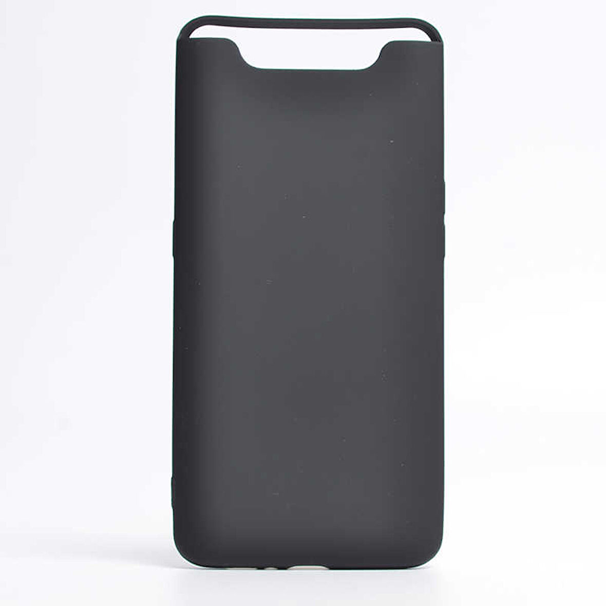 Samsung Galaxy A80 Uyumlu Kılıf Esnek ve Darbe Emici Renkli Koruyucu Kapak