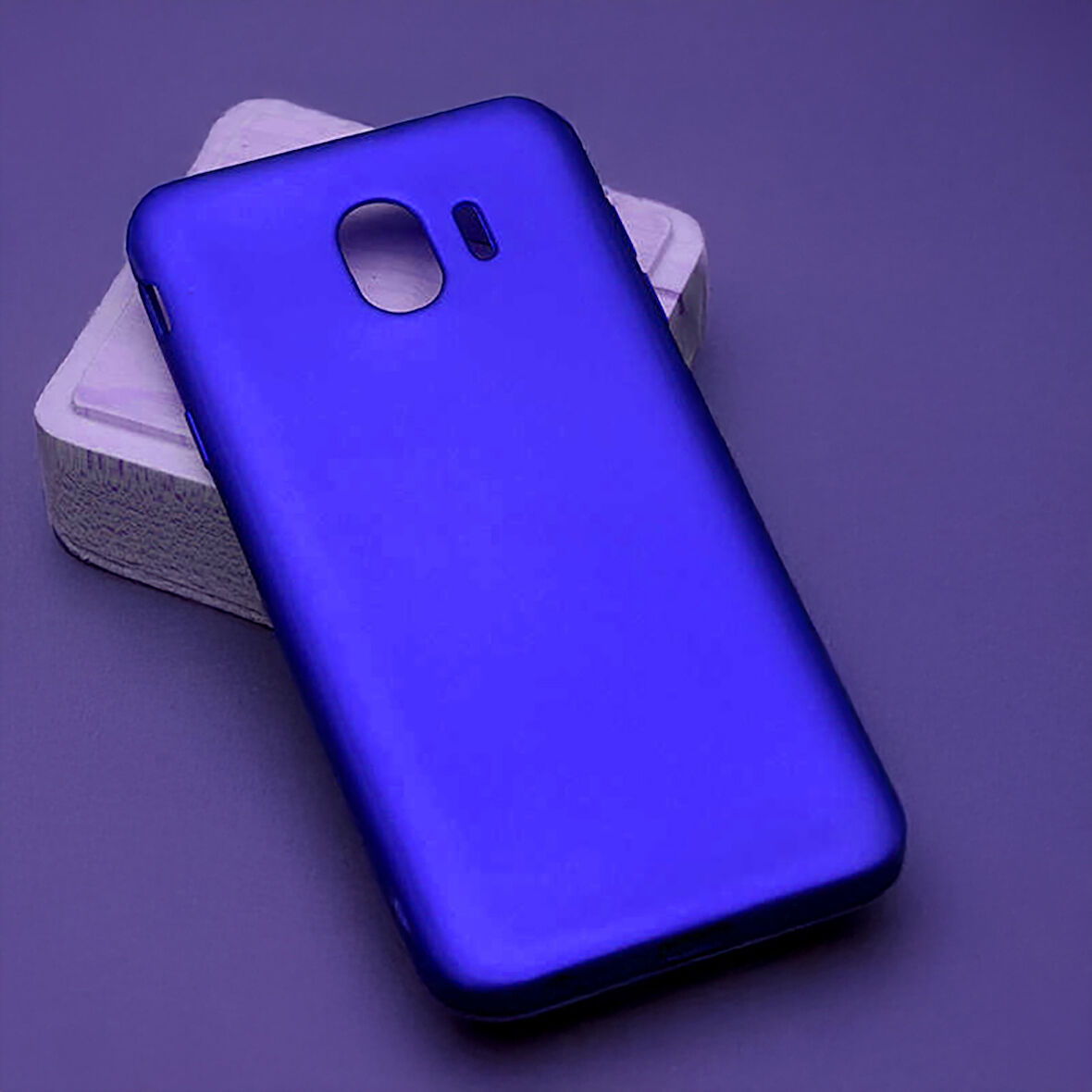 Samsung Galaxy J4 Uyumlu Kılıf Esnek ve Darbe Emici Renkli Koruyucu Kapak