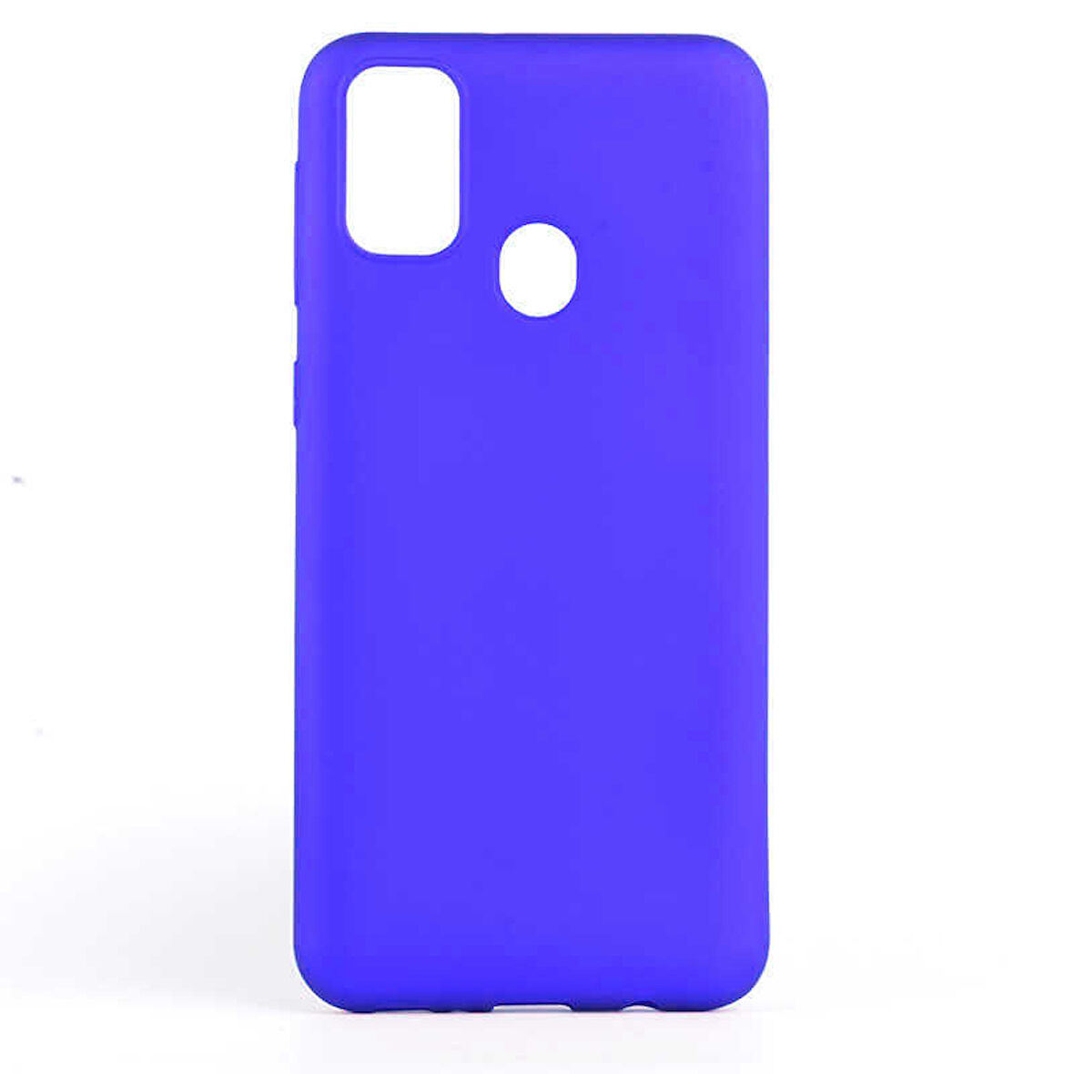 Samsung Galaxy M30S Uyumlu Kılıf Esnek ve Darbe Emici Renkli Koruyucu Kapak