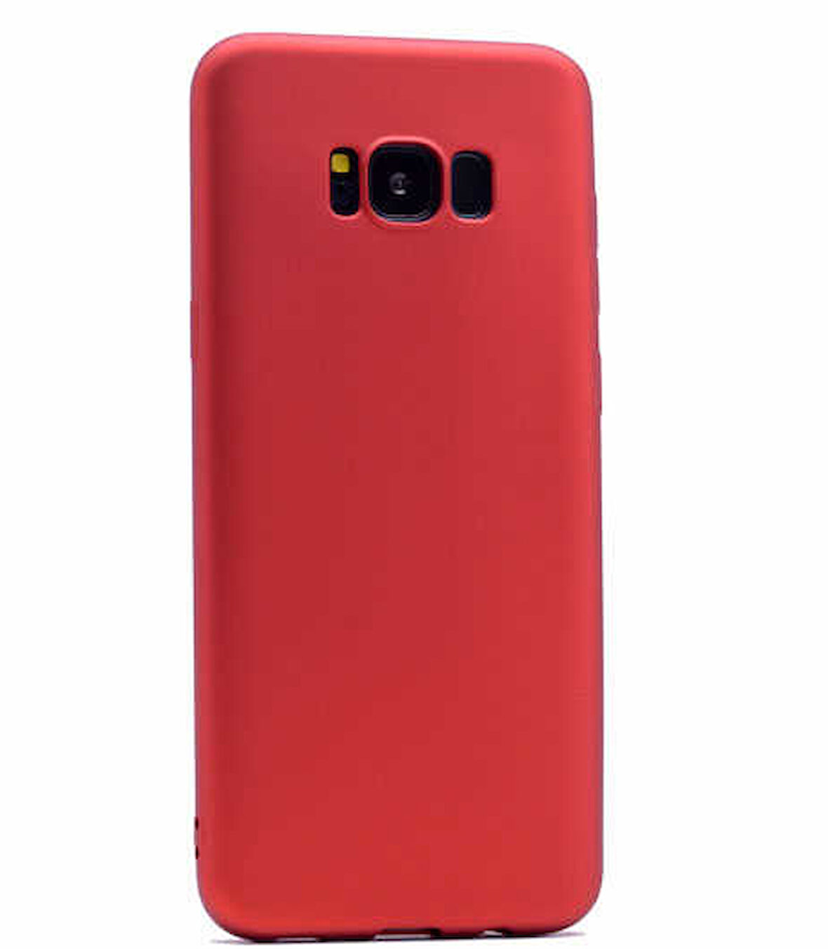 Samsung Galaxy S8 Uyumlu Kılıf Esnek ve Darbe Emici Renkli Koruyucu Kapak