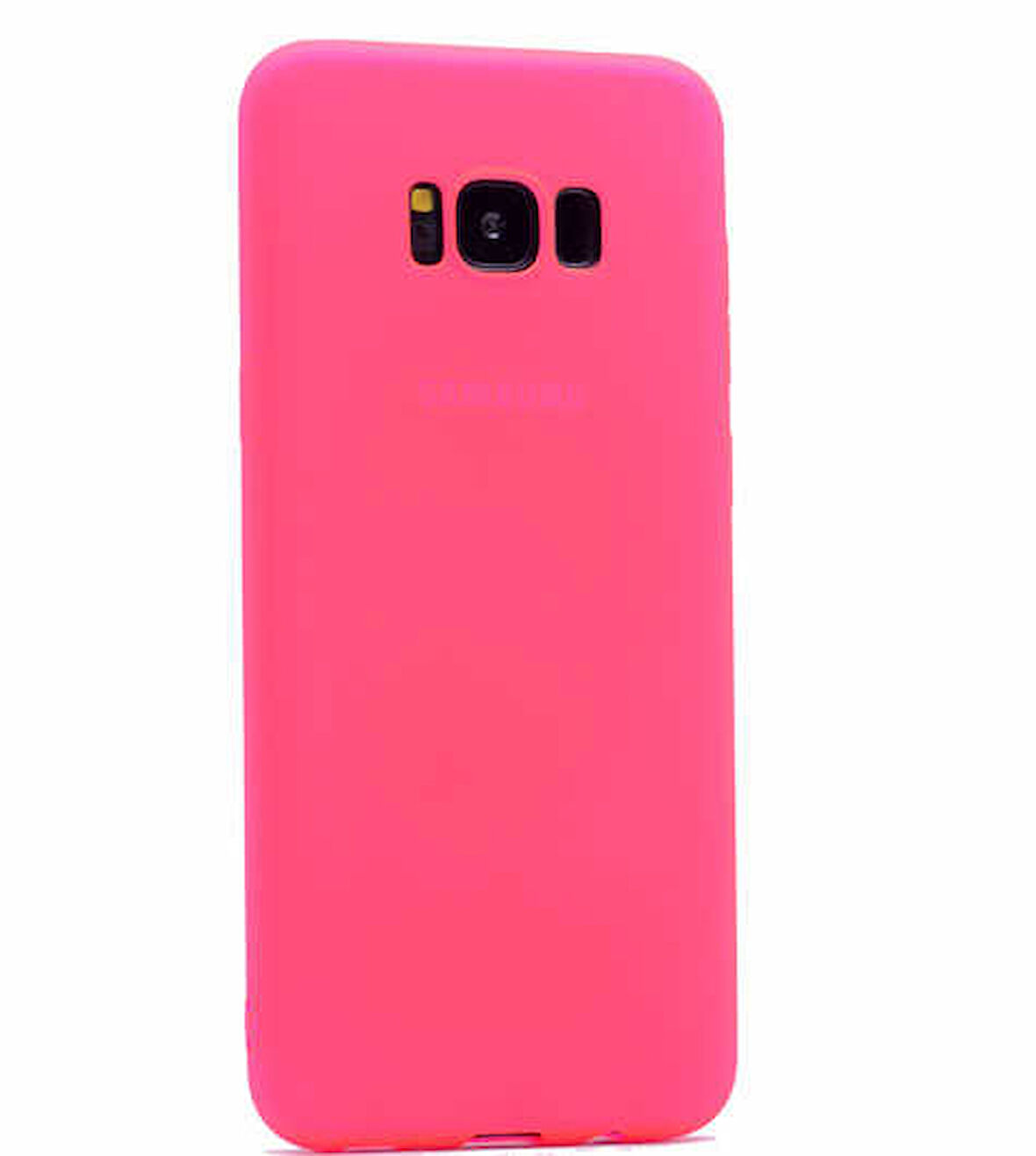 Samsung Galaxy S8 Uyumlu Kılıf Esnek ve Darbe Emici Renkli Koruyucu Kapak