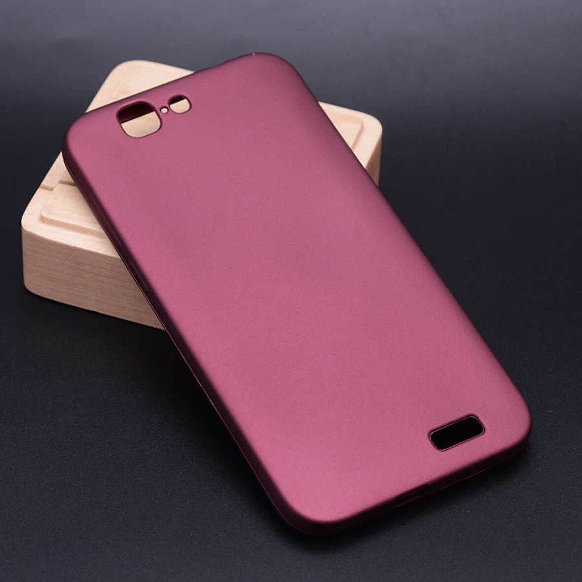 Huawei Ascend G7 Uyumlu Kılıf Esnek ve Darbe Emici Renkli Koruyucu Kapak