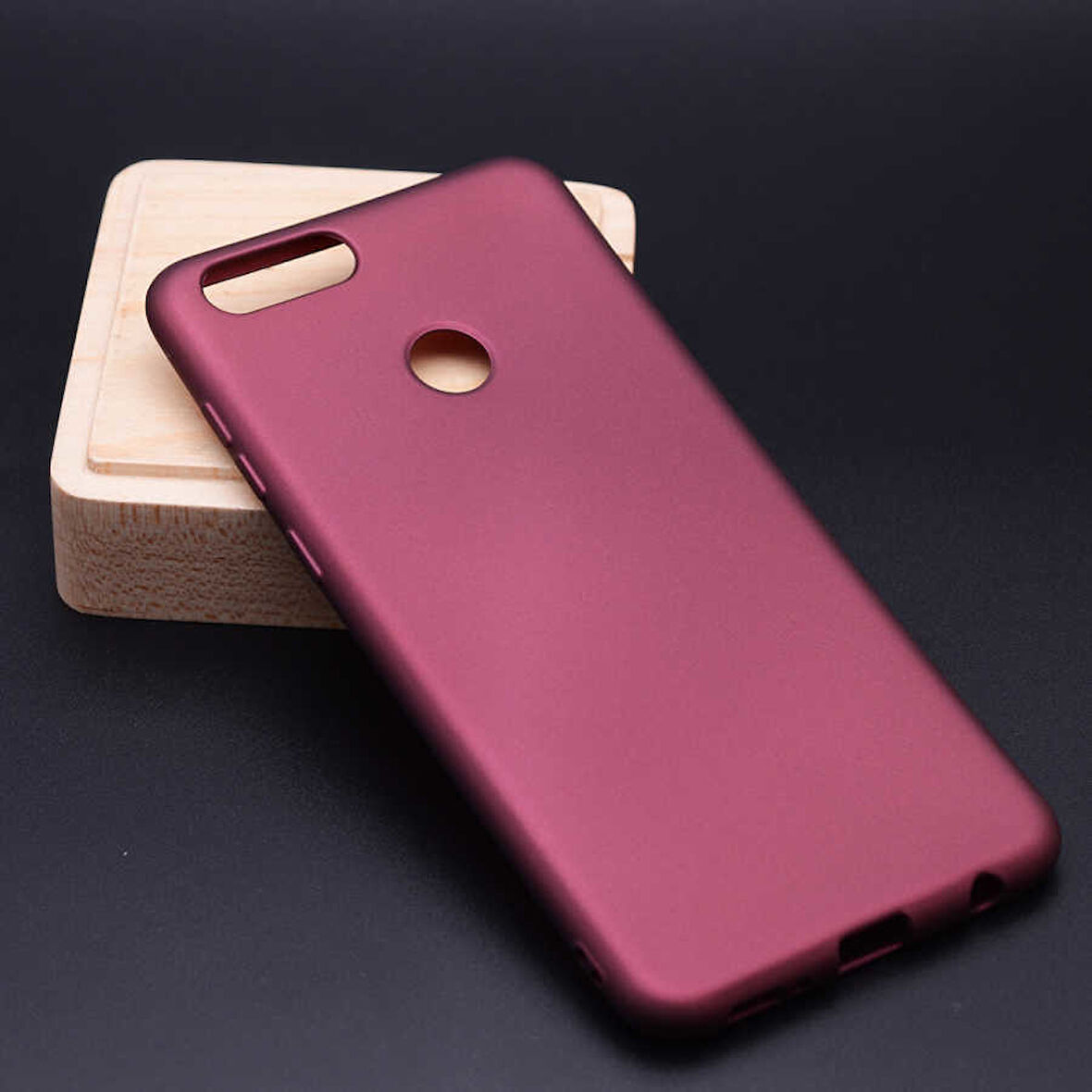 Huawei Honor 7X Uyumlu Kılıf Esnek ve Darbe Emici Renkli Koruyucu Kapak